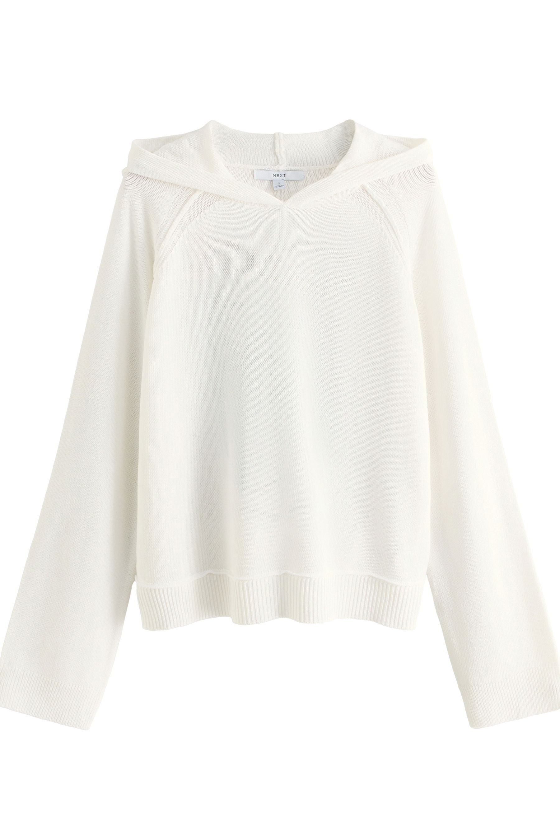 Next Strickpullover Leichtes Relaxed Fit Hoodie günstig online kaufen