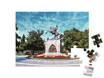 puzzleYOU Puzzle Ehrenstatue oder Atatürk-Denkmal in Samsun, 48 Puzzleteile, puzzleYOU-Kollektionen
