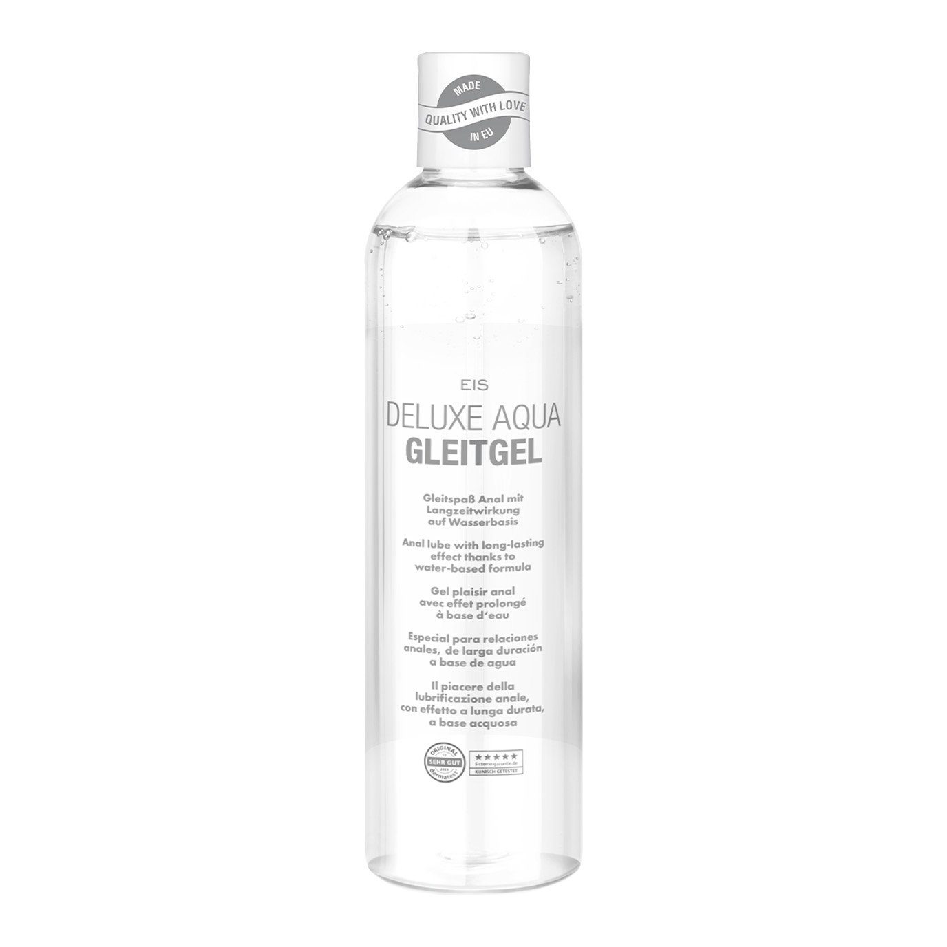 Stimulationsgel EIS Deluxe Aqua Gleitgel, 300ml, wasserbasiert, anal