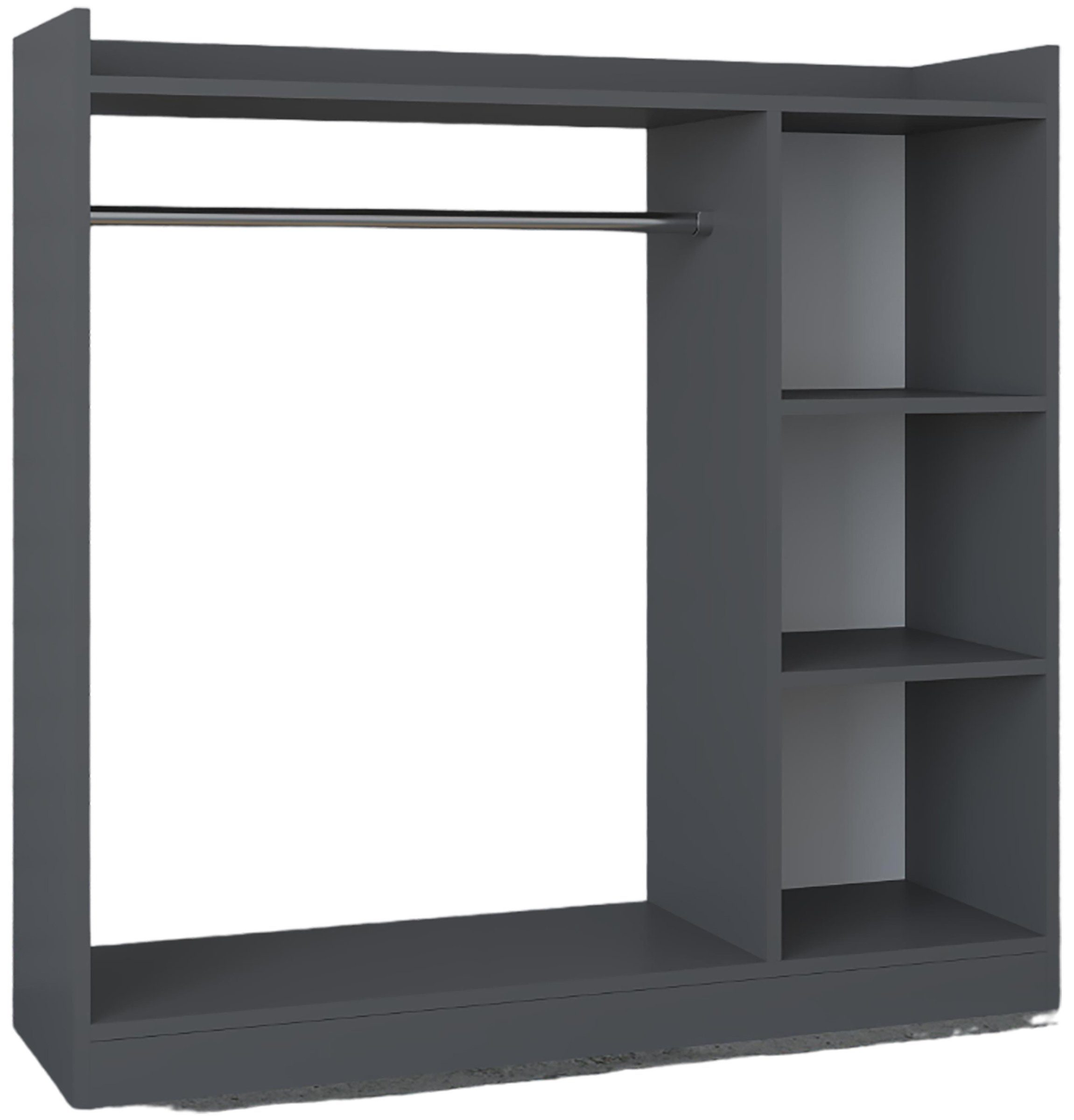 VCM Kleiderschrank Offener begehbarer Kleiderschrank Regal günstig online kaufen
