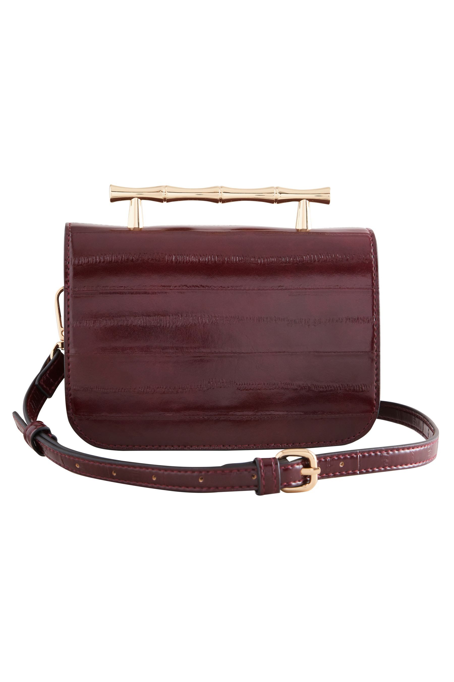 Next Schultertasche Schultertasche in Raffiaoptik mit Perlenverzierung (1-tlg)