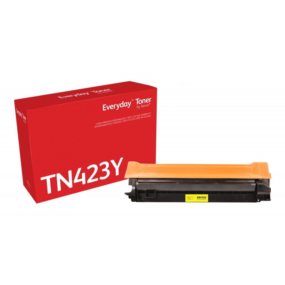 Xerox Tonerpatrone Xerox TN-423Y Gelb Alternativtoner für Drucker., (Toner, Hohe Seitenleistung von 4000 Seiten), Hohe Seitenleistung von 4000 Seiten
