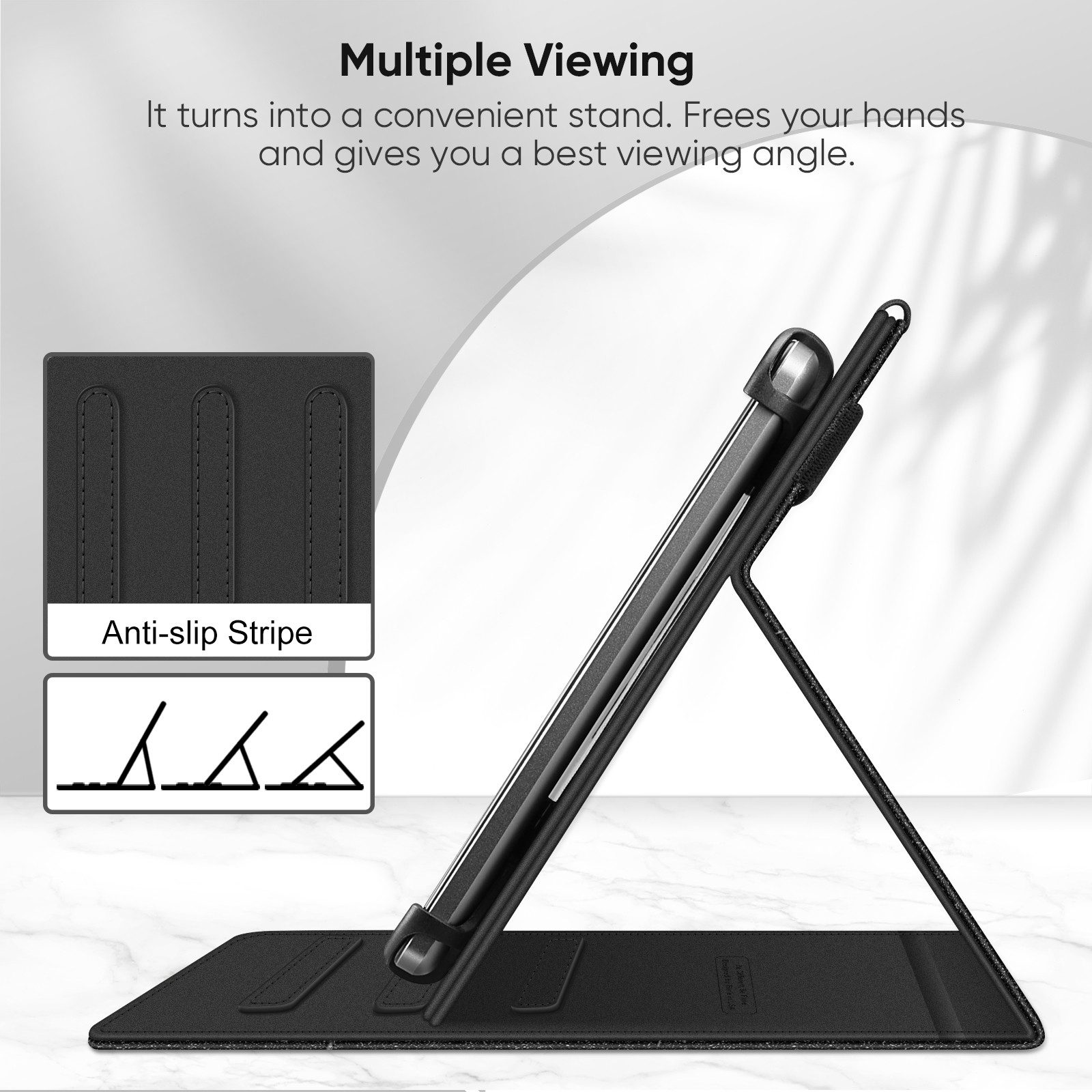 Fintie Tablet-Hülle Universal Hülle für Blackview Tab60 WiFi Tablet 10''/Tab 70/Tab 80 10" – Bild 3 von 5