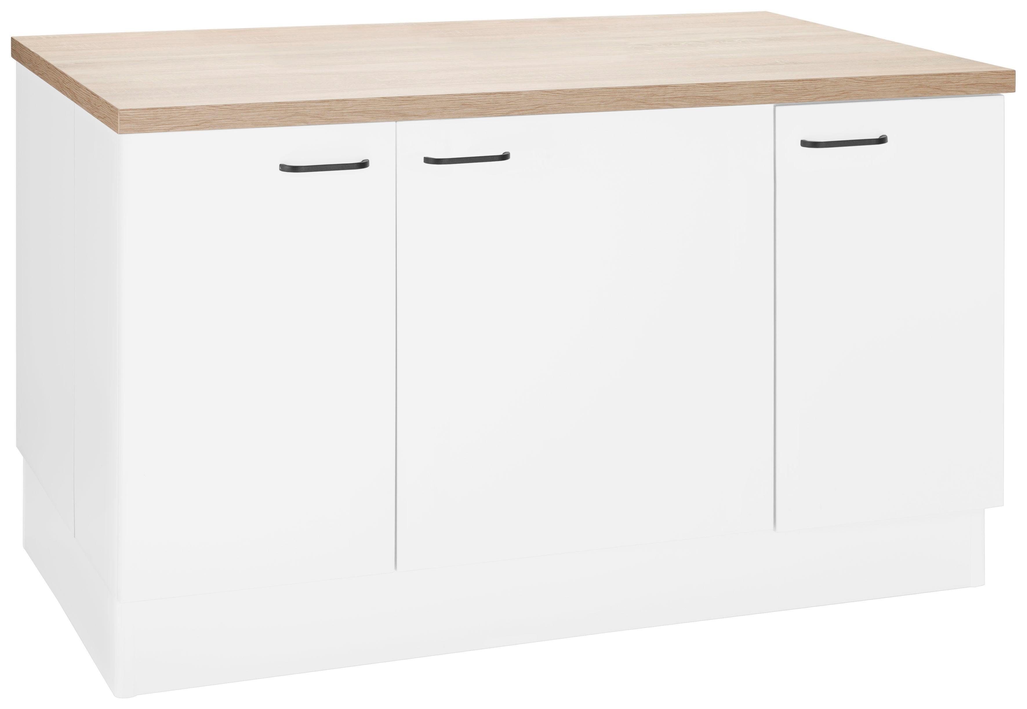 OPTIFIT Kücheninsel Elga, ohne E-Geräte, mit Soft-Close-Funktion, Stellbreite 160 x 95 cm