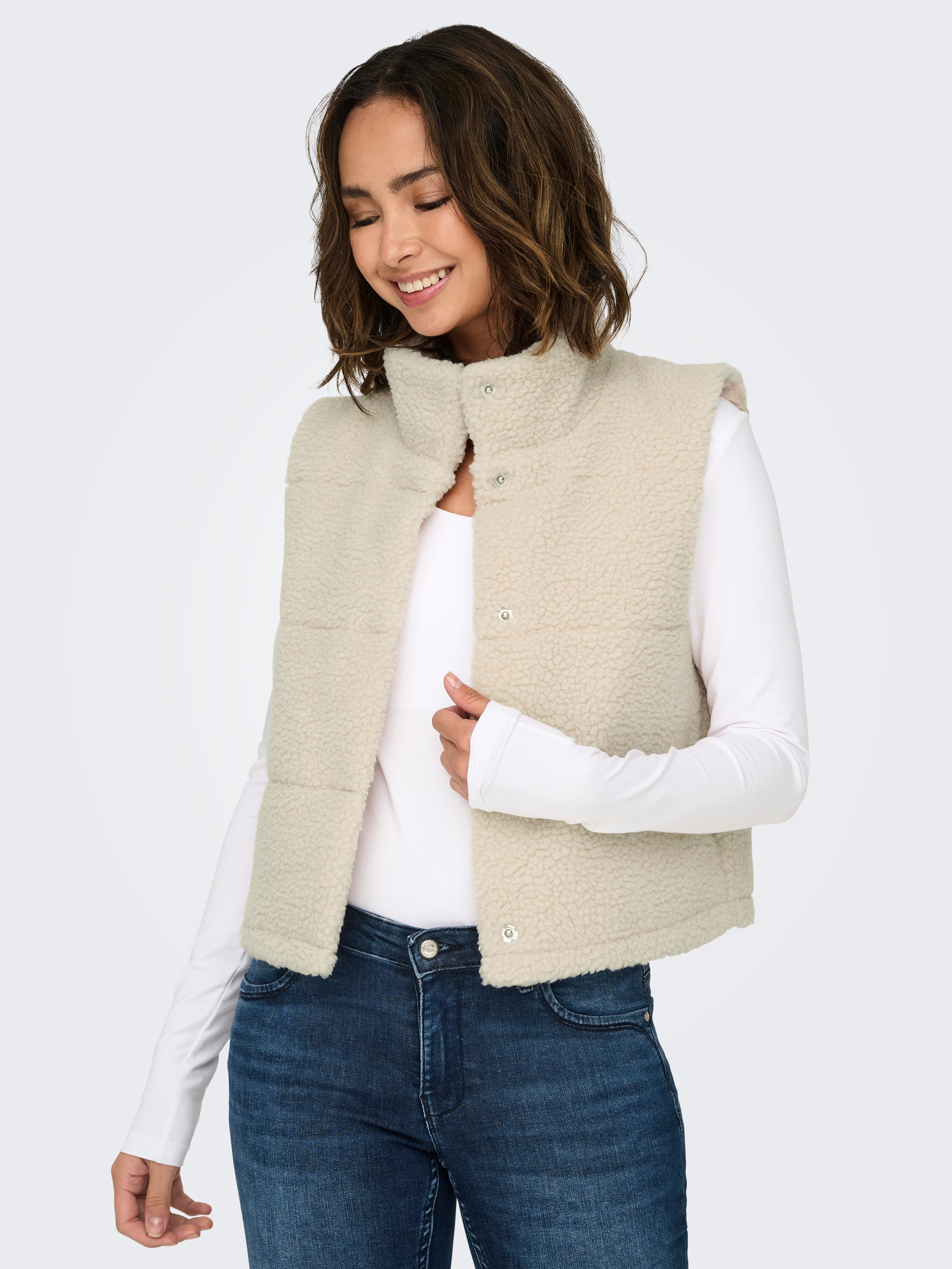 ONLY Anzugweste ONLSANDRA TEDDY WAISTCOAT LIFE günstig online kaufen