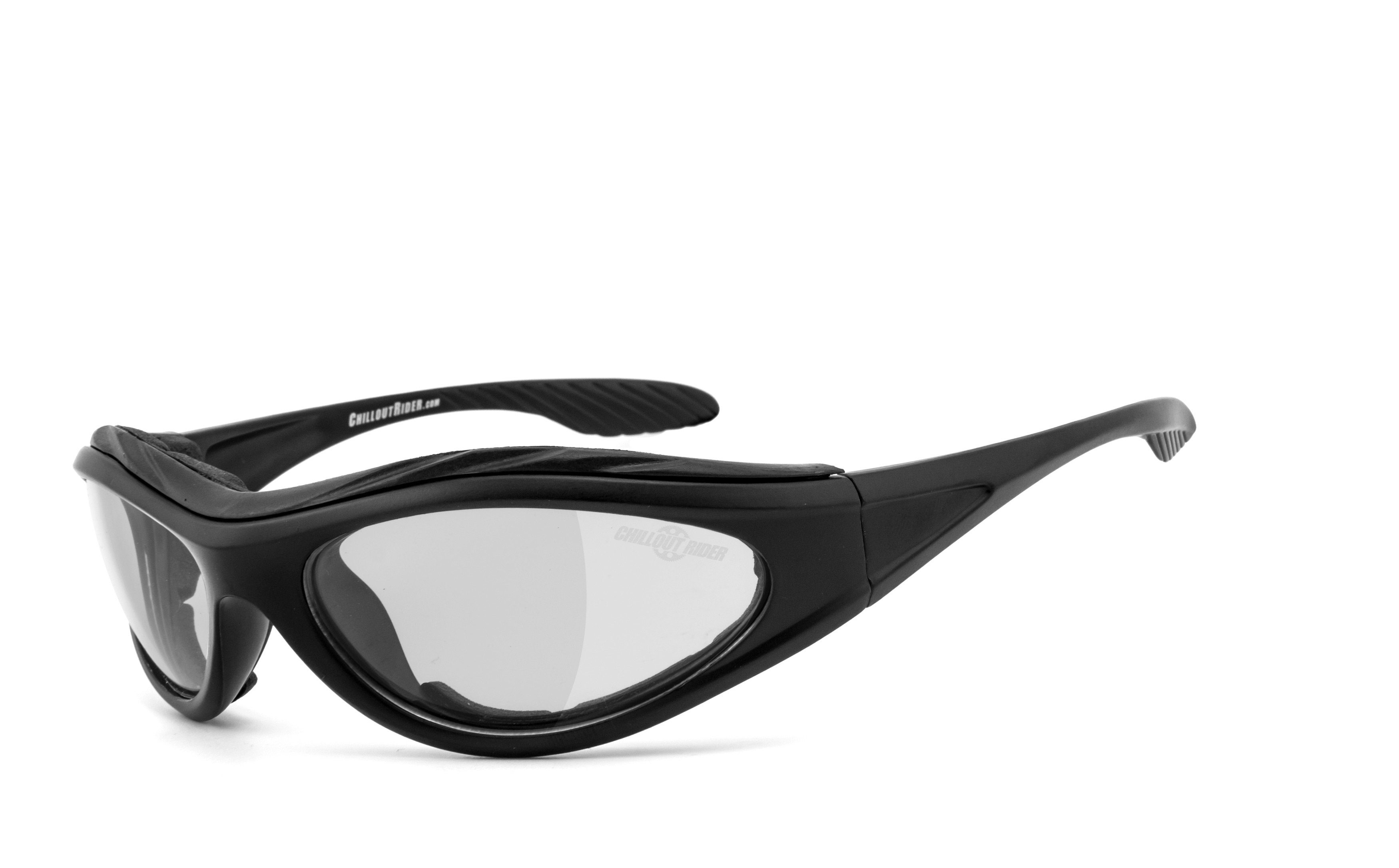 Chillout Rider Motorradbrille CR003, Selbsttönend, Polster abnehmbar
