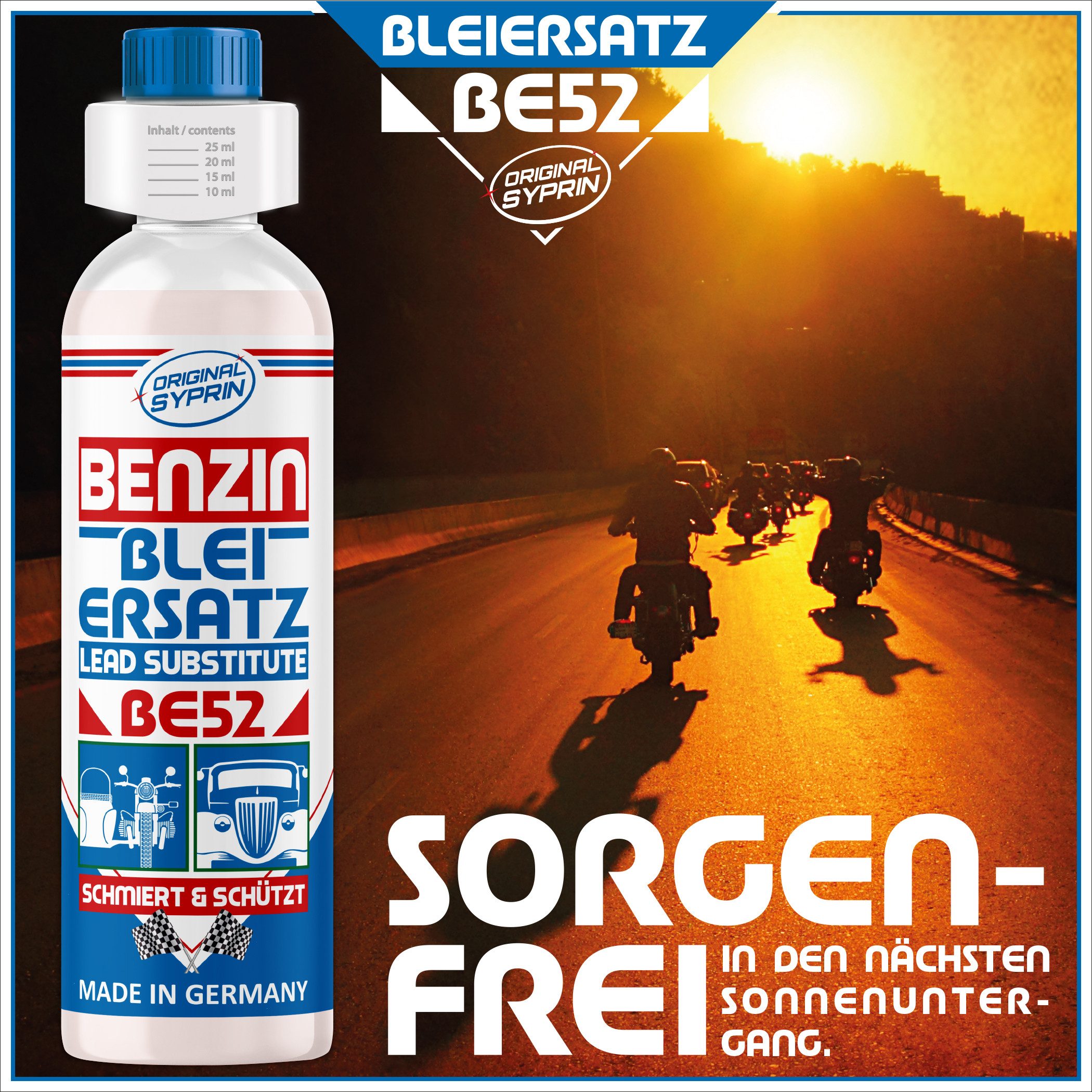 Original Syprin Benzin-Stabilisator Bleiersatz, (Bleiersatz, 1-St)