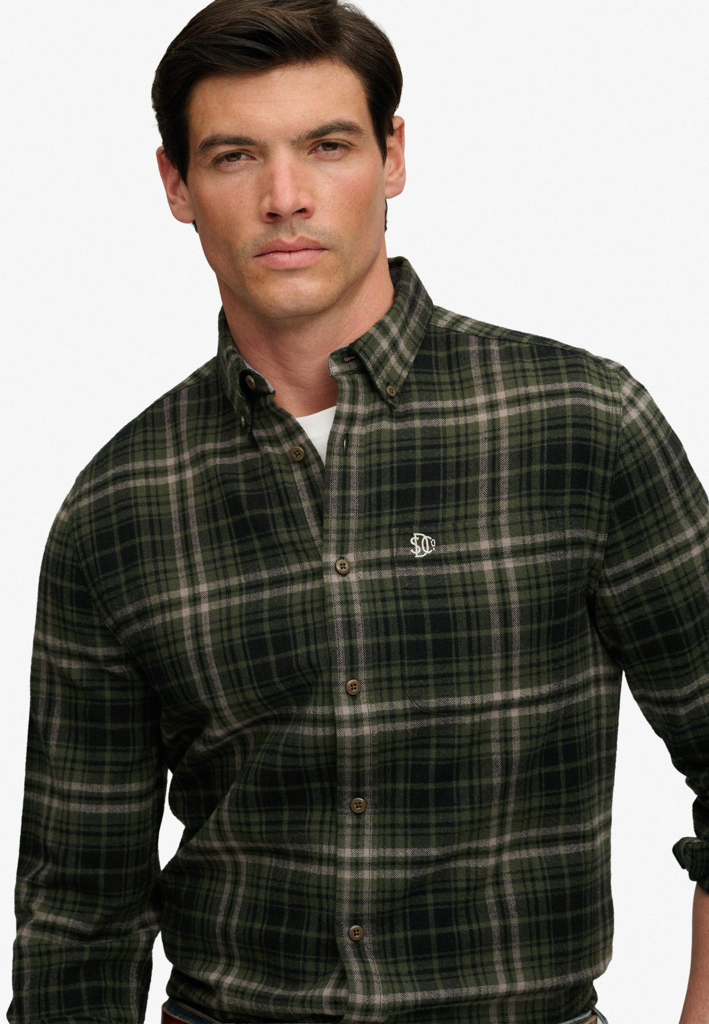 Superdry Langarmhemd L/S COTTON LUMBERJACK SHIRT Baumwolle, regular fit
