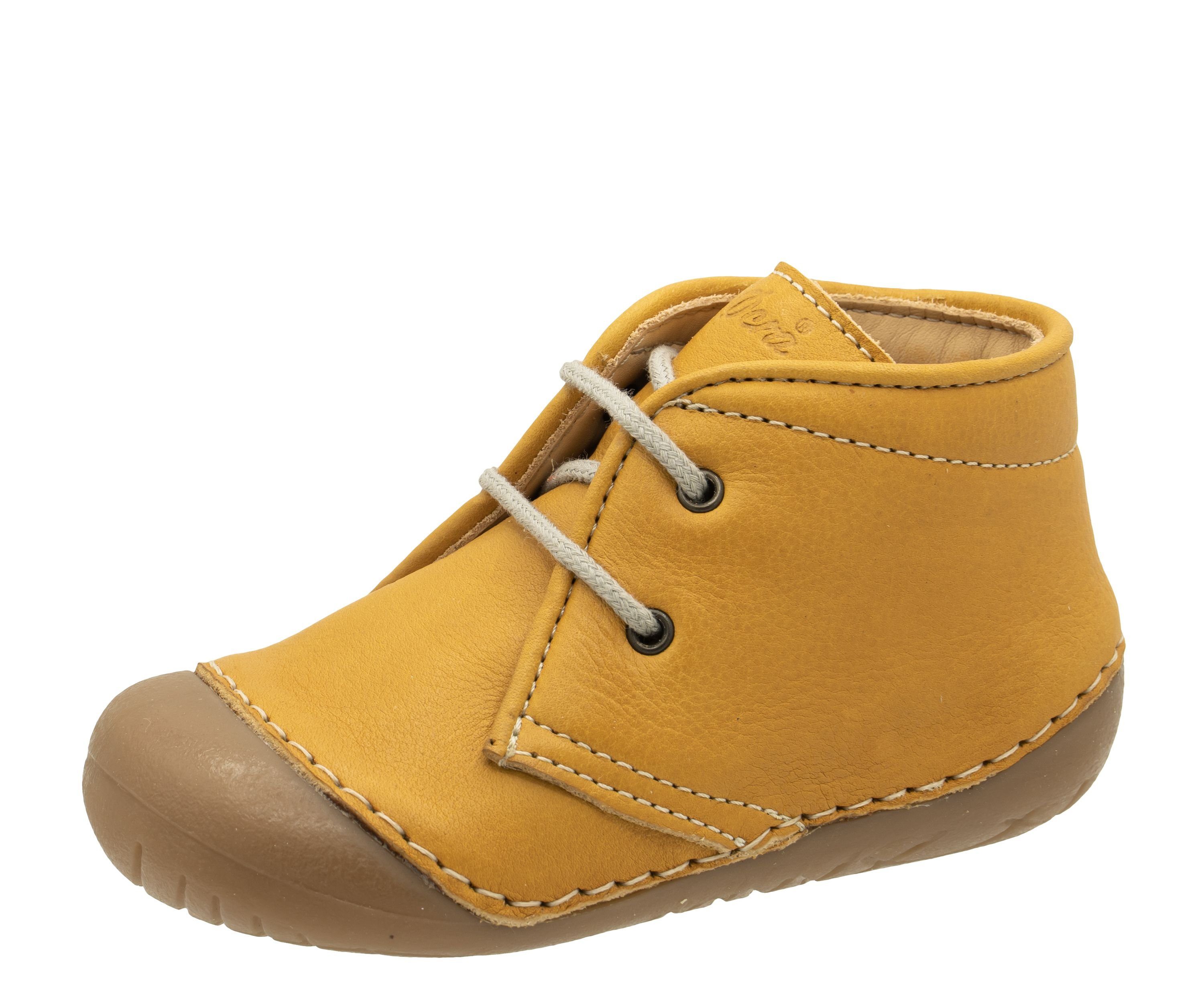 Ocra Ocra Schuhe Lauflernschuhe A330 pflanz. geg. Leder Curcuma Lauflernschuh