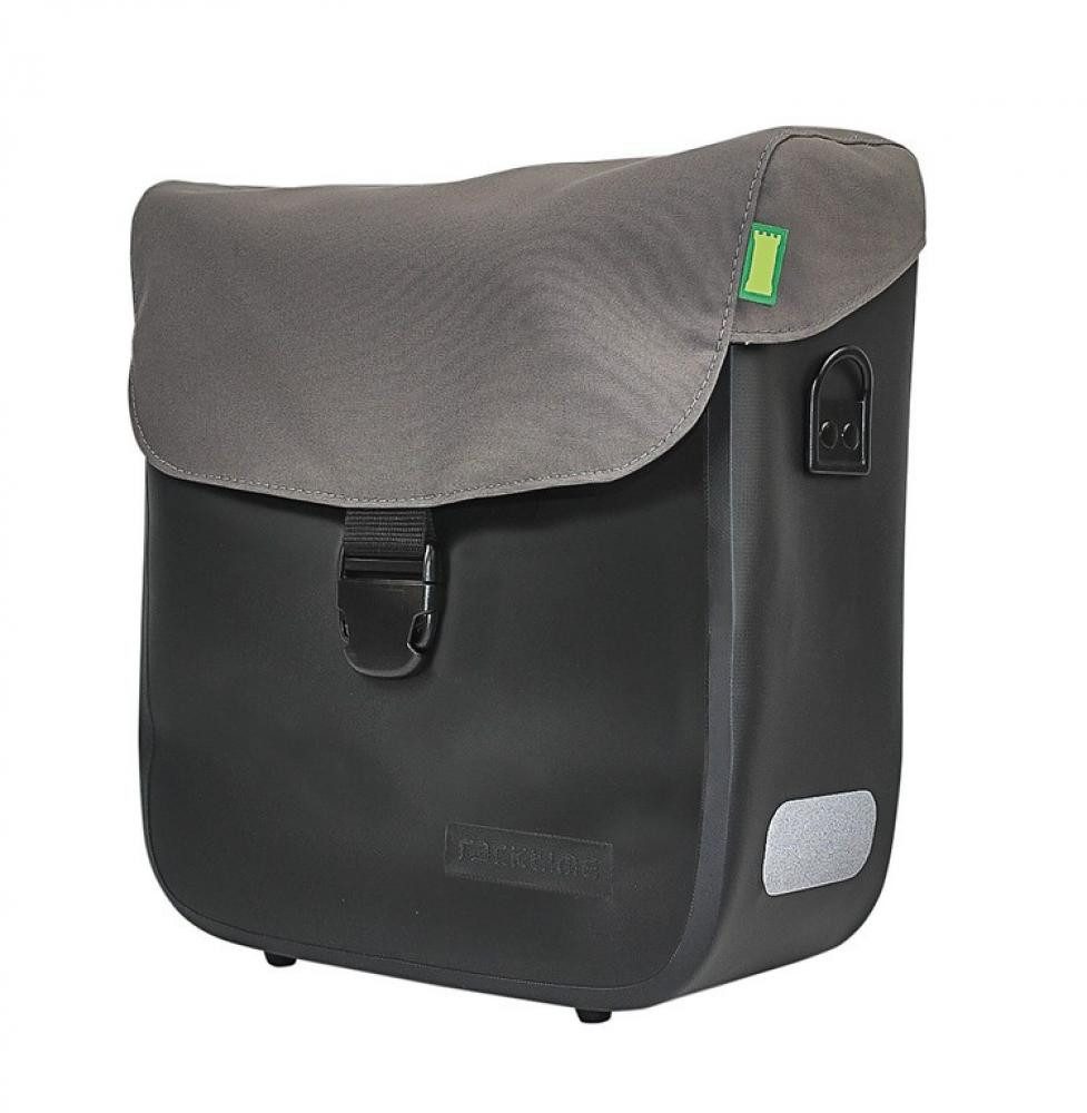 Fahrradtasche Racktime Seitentasche Tommy onyxschwarz basaltgrau