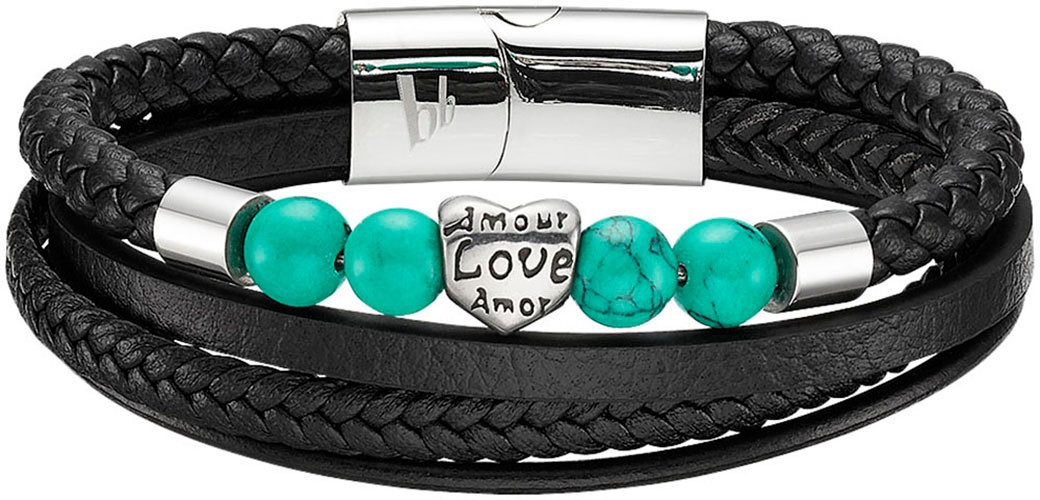 Bruno Banani Lederarmband Schmuck Geschenk Armband günstig online kaufen