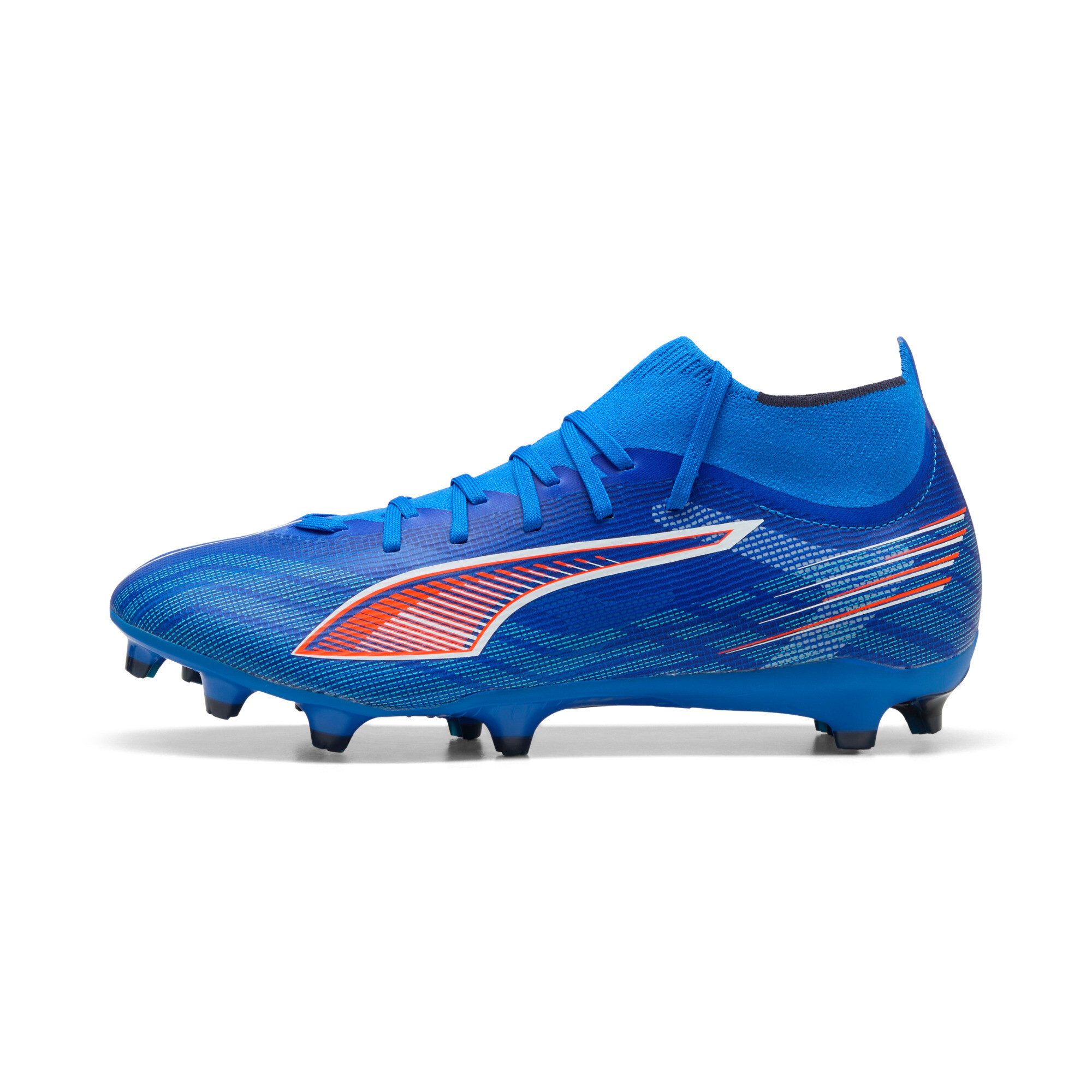 PUMA ULTRA 6 MATCH+ FG/AG Fußballschuh für Rasen- und Kunstrasenplätze, mit SPEEDSYSTEM Laufsohle