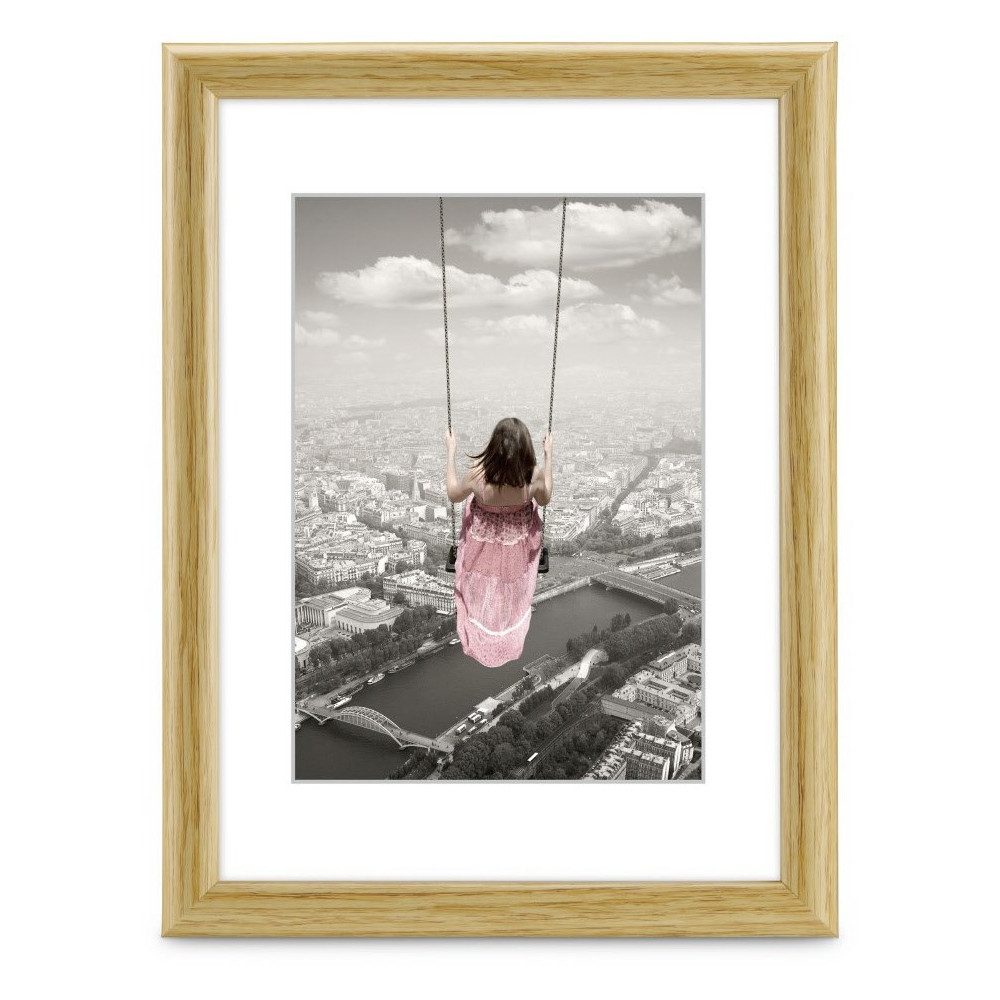 Bilderrahmen Hama Kunststoffrahmen Swing 13x18 cm braun - Bilderrahmen.