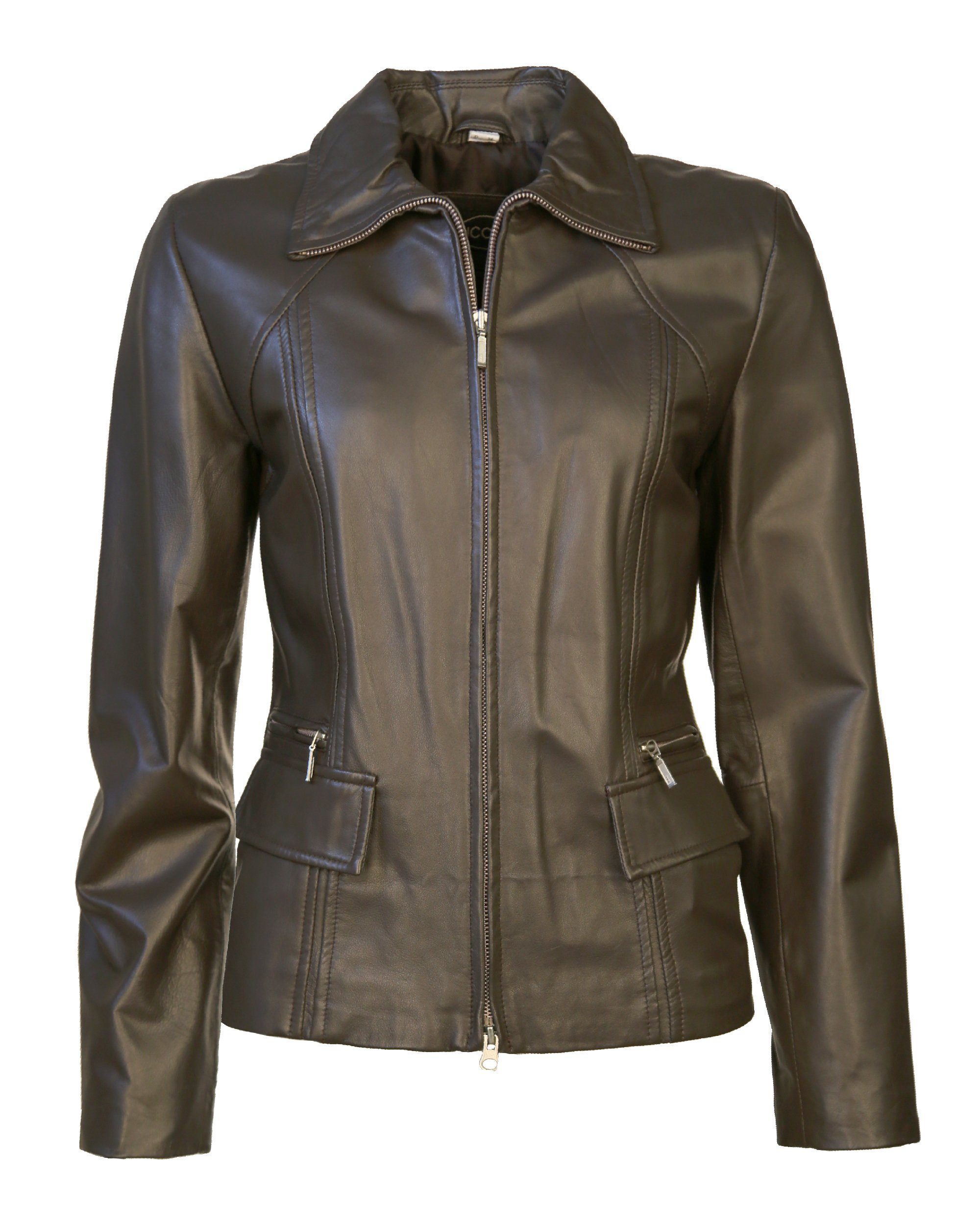 Qualität garantiert! JCC Lederjacke Triesta brown