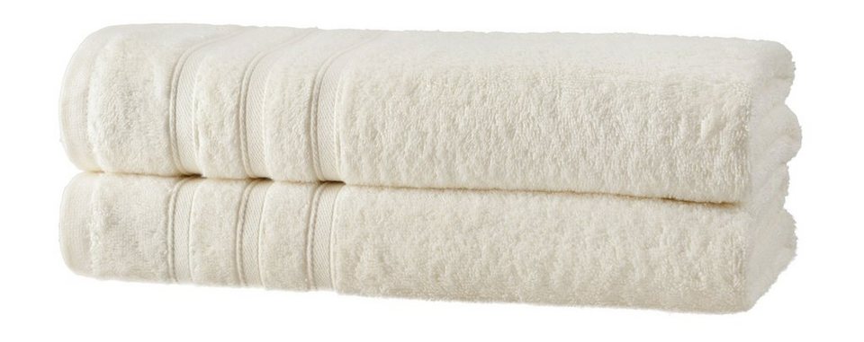 One Home Handtücher Komfort, Frottee (2-St), extra Saugfähig und Weich