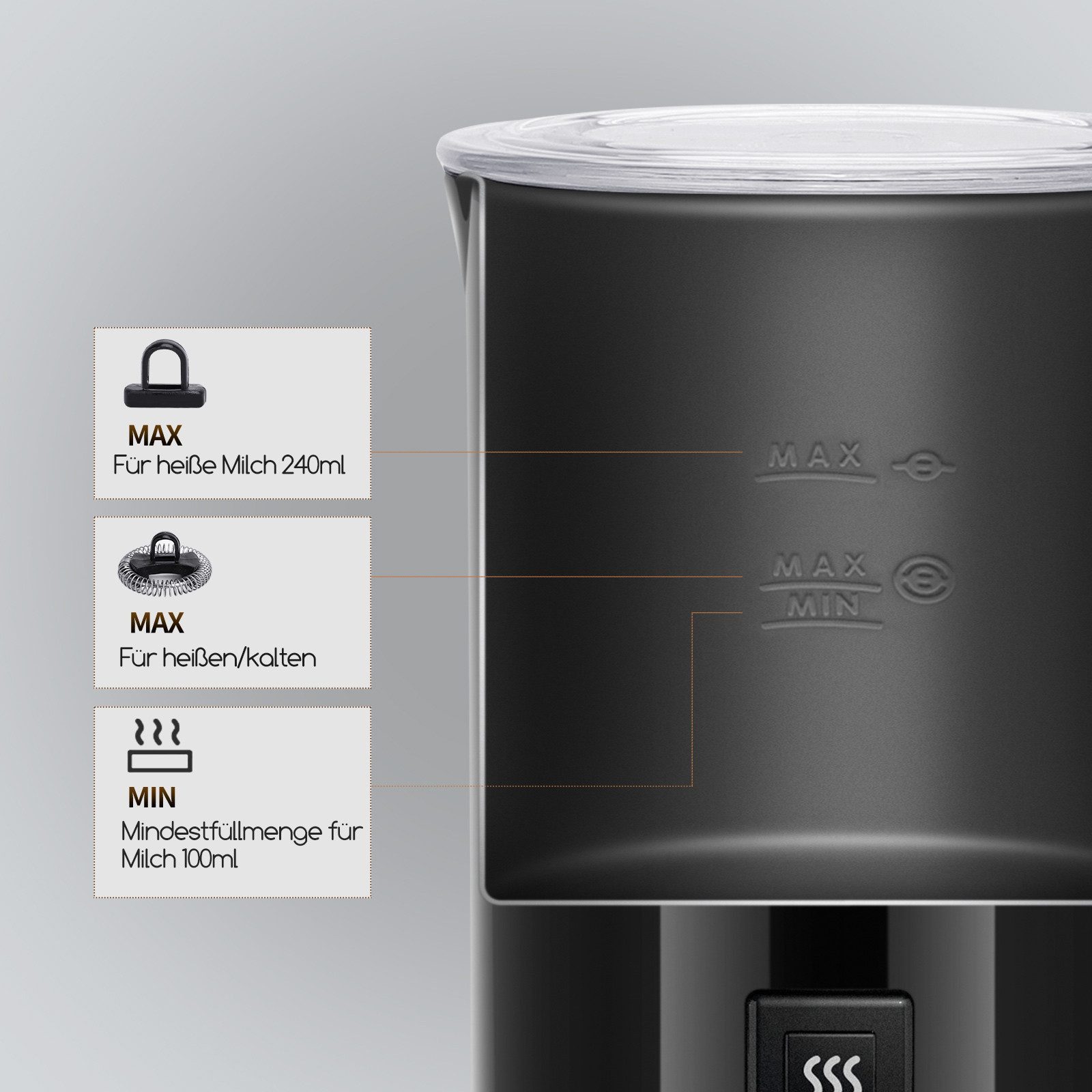 Aigostar Filterkaffeemaschine 1000W, 1,5L Wassertank/14-Tassen, Programmierbar 24H, Tropf-Stopp, AutoClean, 1.2l Kaffeekanne, Korbfilter, 1,5L Wassertank, 1000W, LCD-Display, Intensitätseinstellung