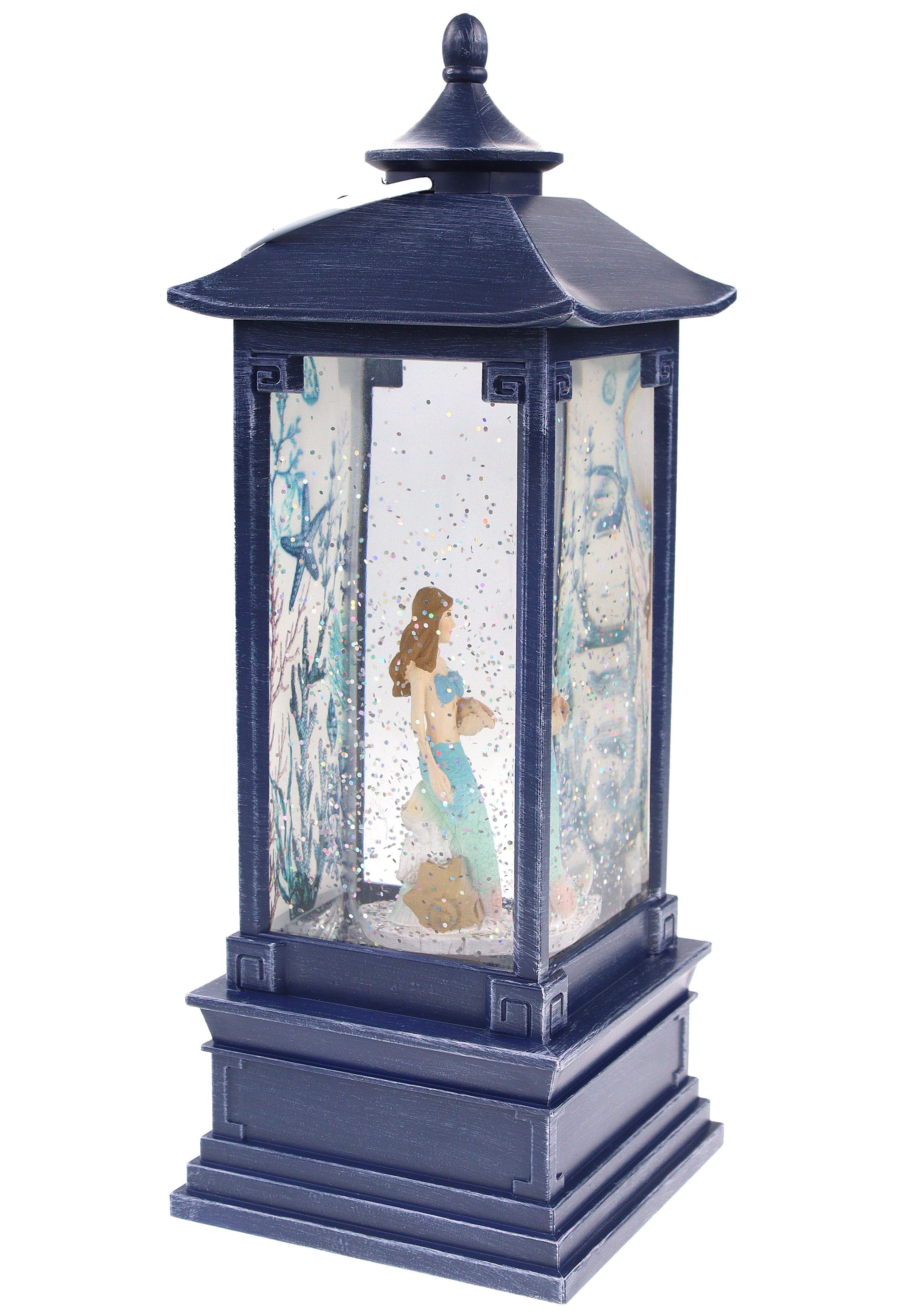 ELLUG Schneekugel Meerjungfrau LED-Laterne, 11x11x29cm, batteriebetrieben, günstig online kaufen