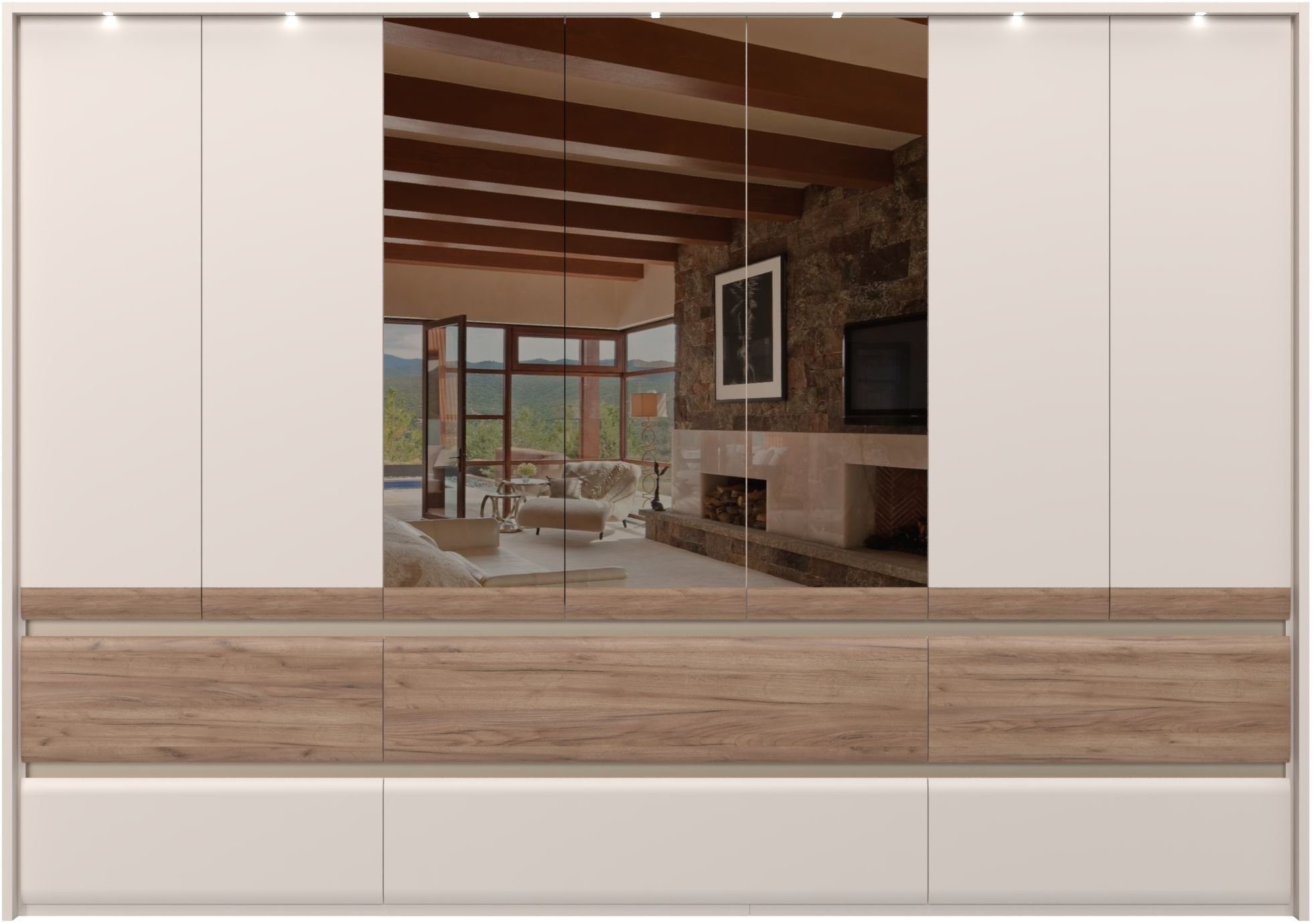 Places of Style Kleiderschrank "Invictus, UV lackiert, FSC-zertifiziert, gr günstig online kaufen