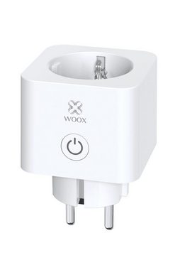 WOOX Funksteckdose WOOX R6113-4pack Smart Plug 16A + Energy Monitor, 4-St., 4 Stück Smart Plug EU, Schucko mit Energieüberwachung