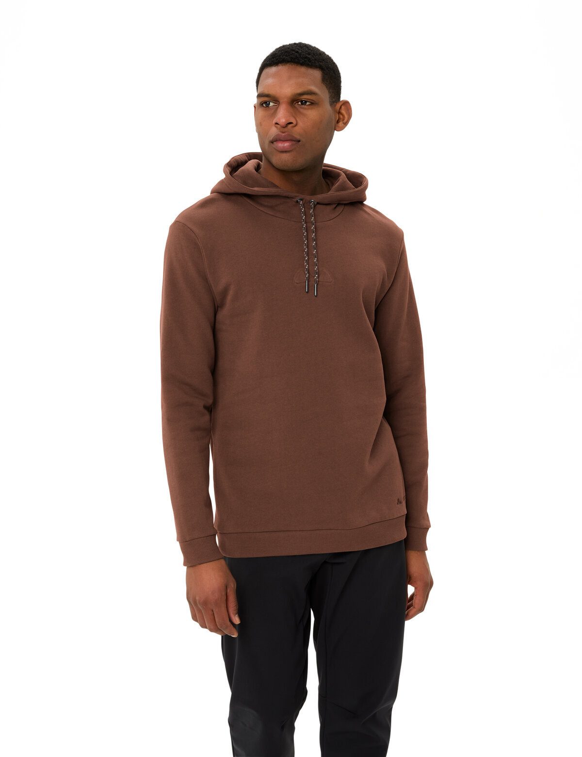VAUDE Rundhalspullover Men's Manukau Hoody III (1-tlg) sportiver Herren Kapuzenpullover für Alltag und Freizeit