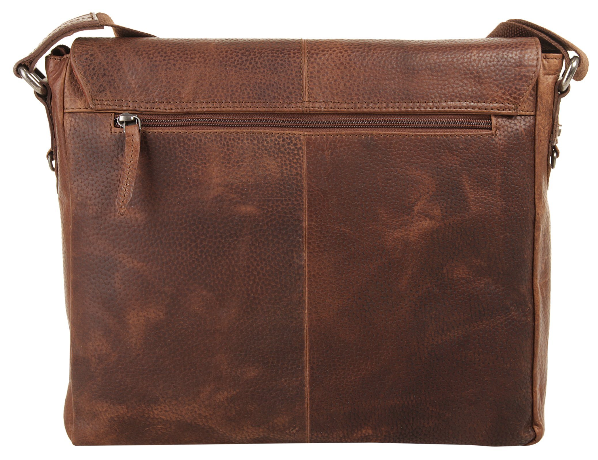 BODENSCHATZ Messenger Bag (1-tlg), echt Leder