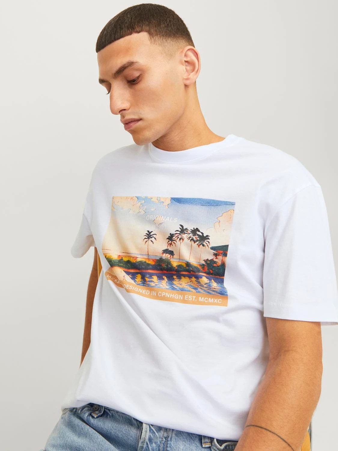 Jack & Jones Kurzarmshirt JORTAMPA GRAPHIC günstig online kaufen