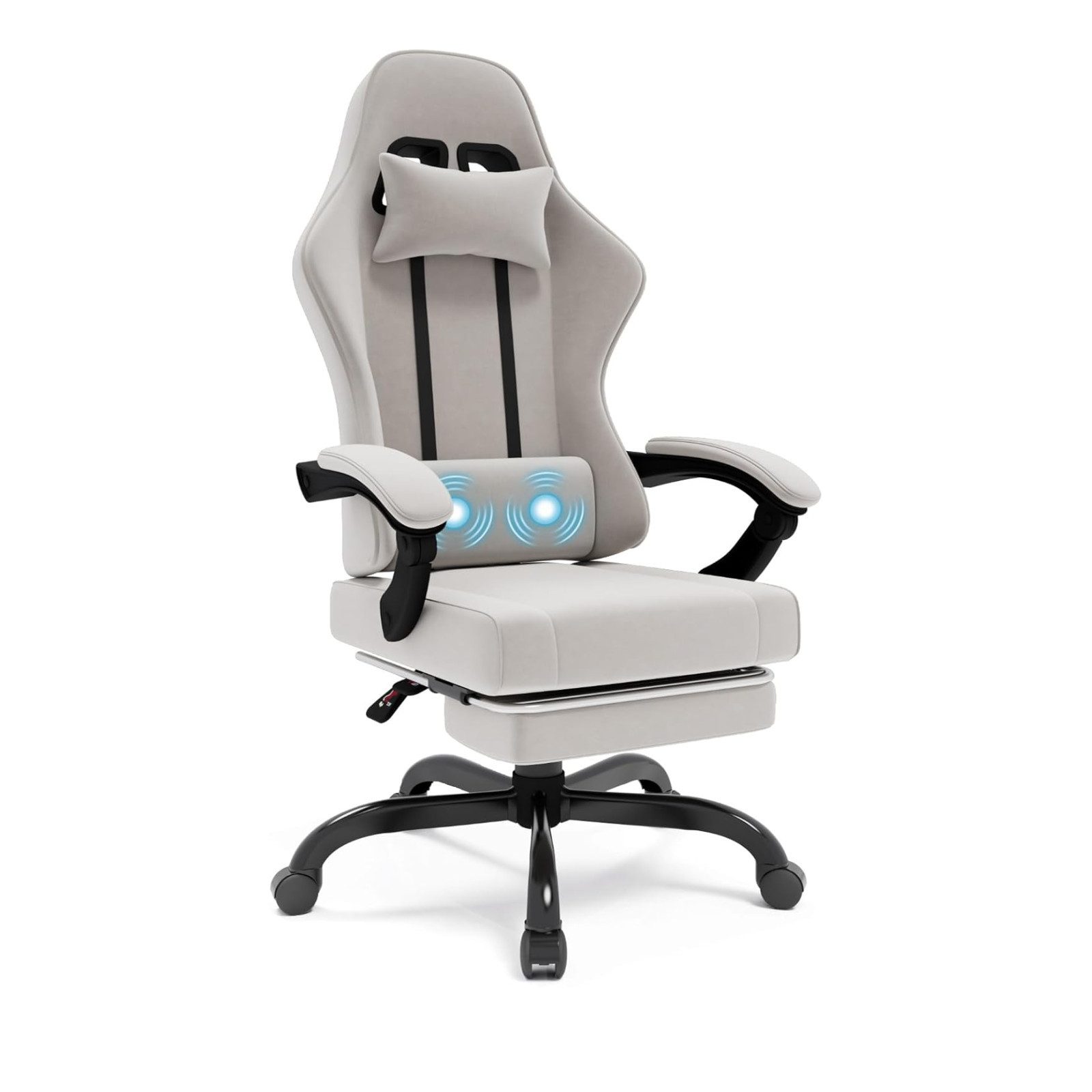 HOMALL Gaming-Stuhl Massage-Bürostuhl aus Stoff mit günstig online kaufen