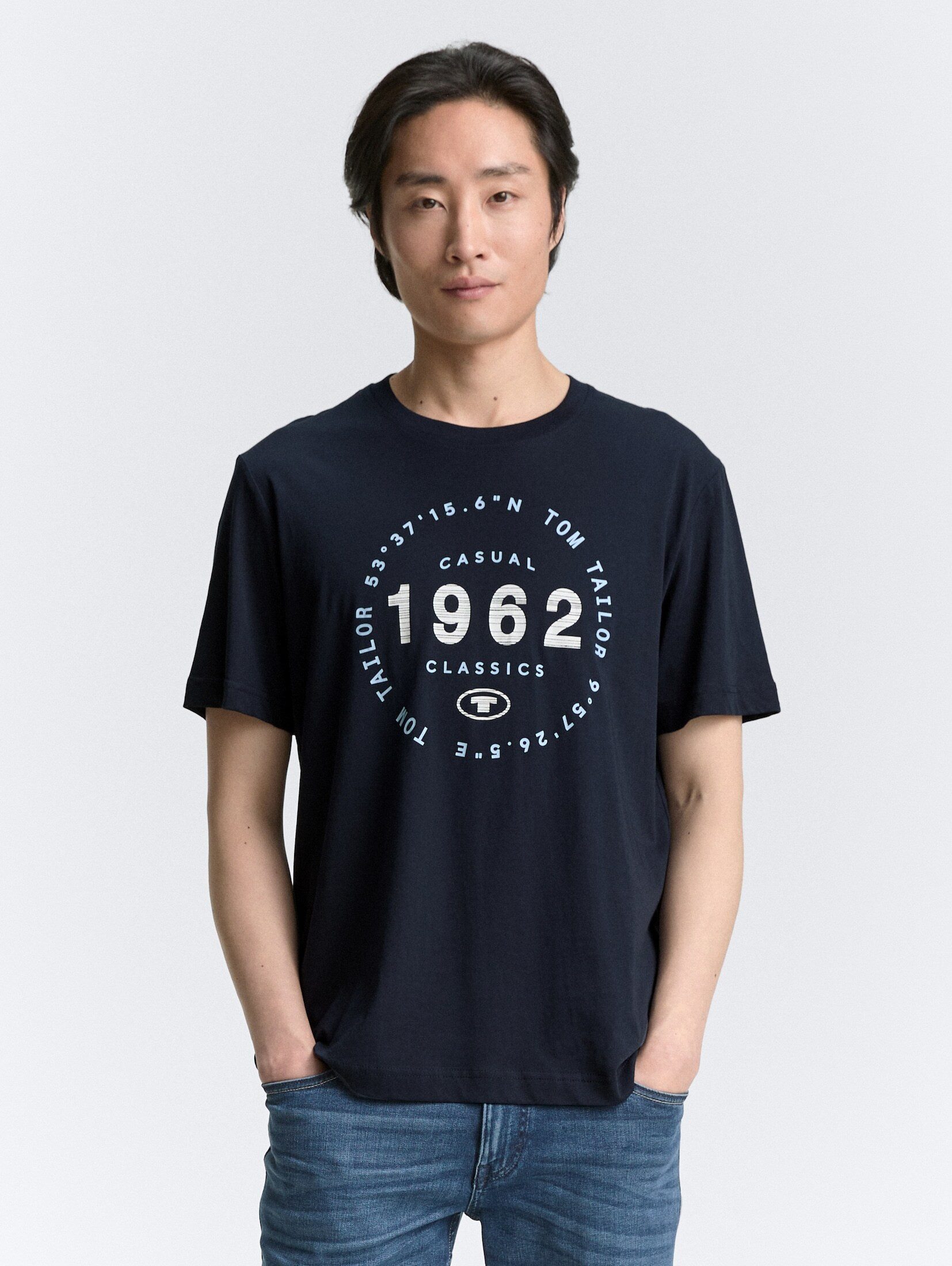 TOM TAILOR T-Shirt T-Shirt mit Logo-Print günstig online kaufen