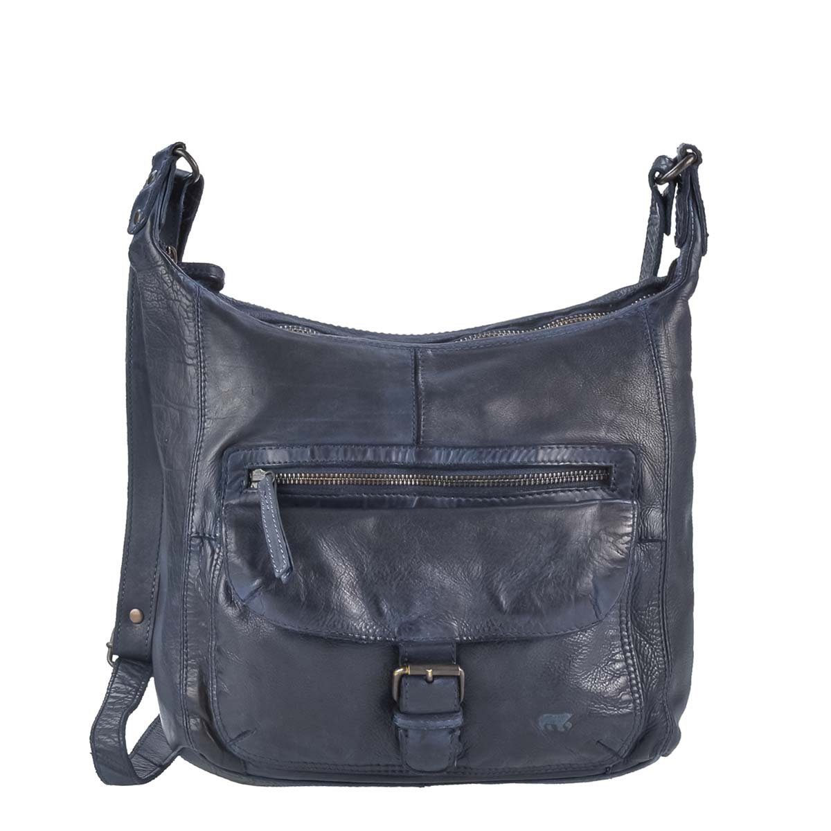 Bear Design Umhängetasche "Anna" Cow Lavato Leder Umhänger Schultertasche 3 günstig online kaufen