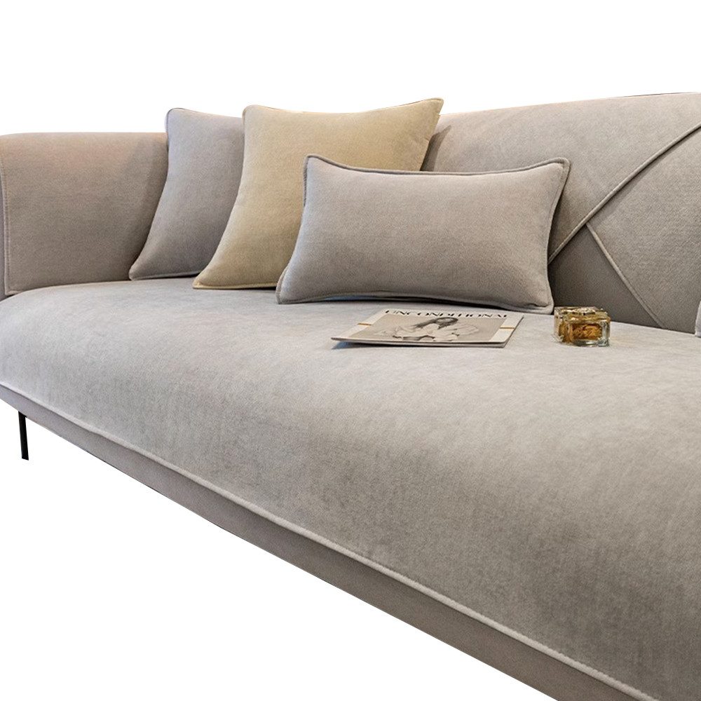 Minicloss Sofaschoner Sofahussen,Anti-rutsch Sofa Überwurfdecke, Sofa Überzug, Sofabezug, Couchschoner, Überwurfdecken für Sofa, Hund Katze Sofa Überwurf