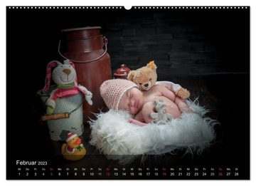 CALVENDO Wandkalender Babys - so süße (Premium, hochwertiger DIN A2 Wandkalender 2023, Kunstdruck in Hochglanz)