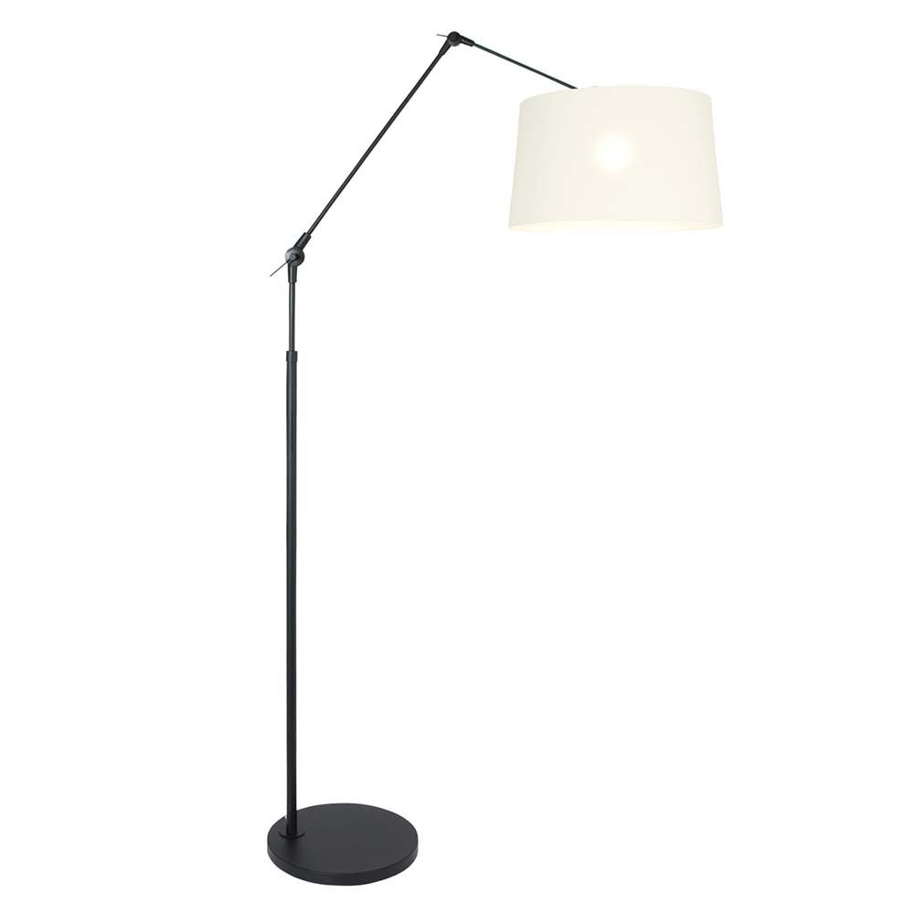 Steinhauer LIGHTING LED Leselampe, Leuchtmittel nicht inklusive, Gelenkleuchte Stehleuchte Standlampe Leinen weiß schwarz verstellbar. € 393,99