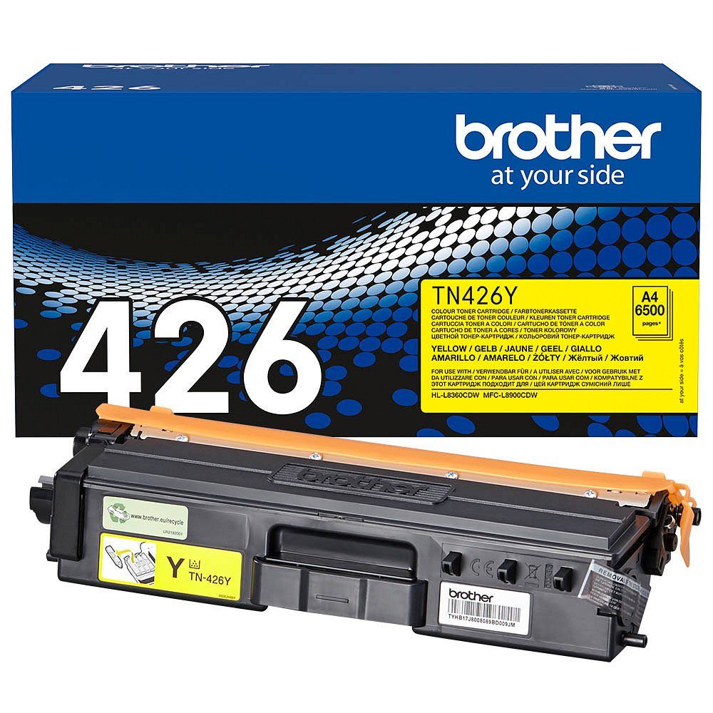 Brother Tonerkartusche 1 Tonerkartusche TN-426 ca. 6.500 Seiten - yellow, (1-St)