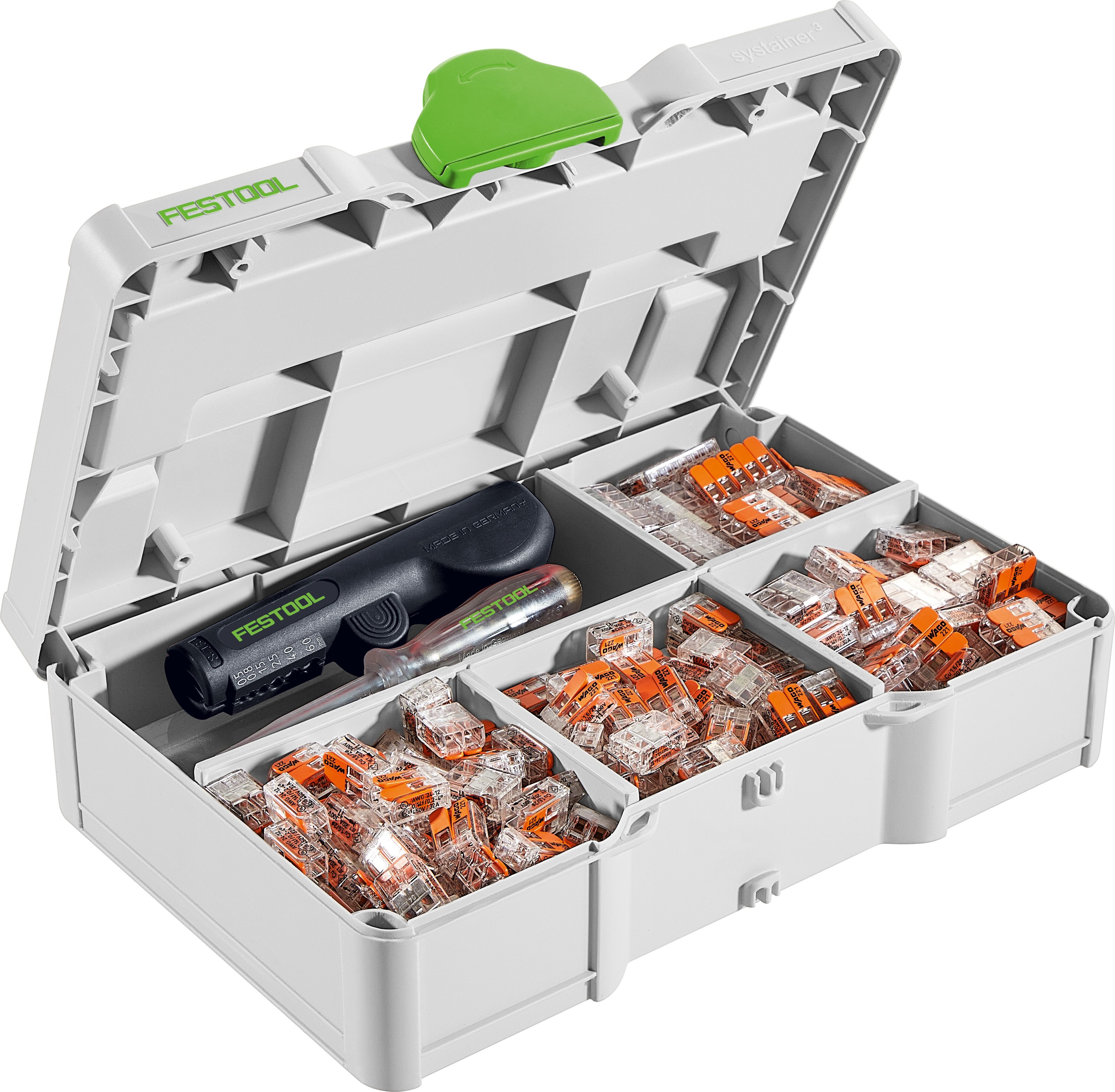Werkzeugbox Festool Wago Klemmen-Set SYS3 S 76-WAGO-Set