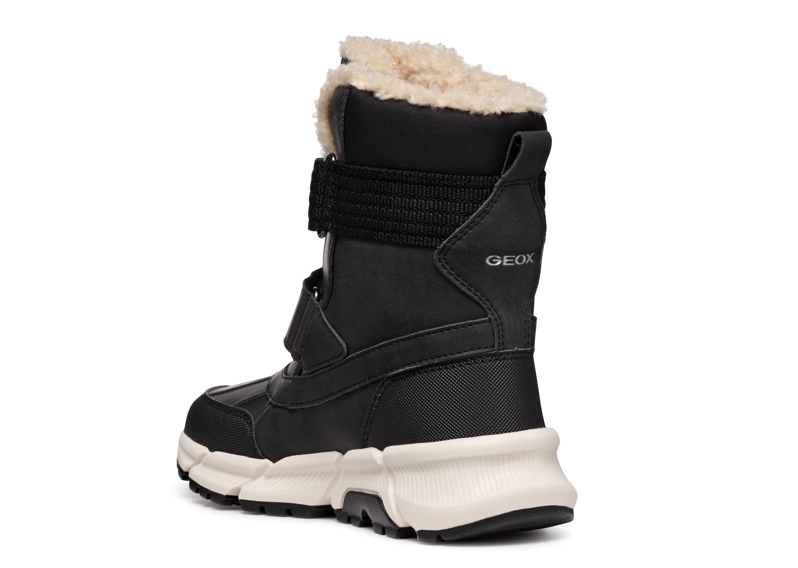 Geox J FLEXYPER PLUS BOY Winterstiefel Snowboots, Klettstiefel mit Warmfutter, Größenschablone zum Download – Bild 5 von 5