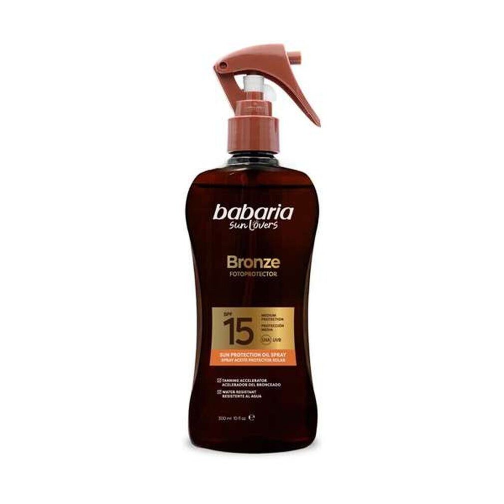 babaria Sonnenschutzpflege Es wäre Sun. Monoi Tahiti Bronze Spray Sonnenschutzöl Spf15