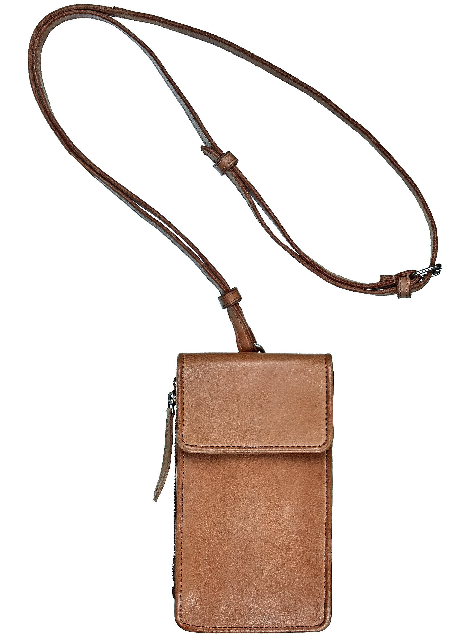 light Bull lil & pouch Hunt phone tan Handytasche