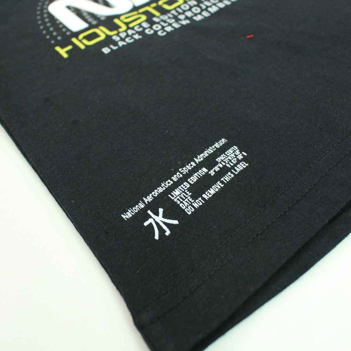 104 Space T-Shirt Center Jungen Schwarz kurzarm NASA Print-Shirt 164, Kinder Baumwolle NASA 100% bis Gr.