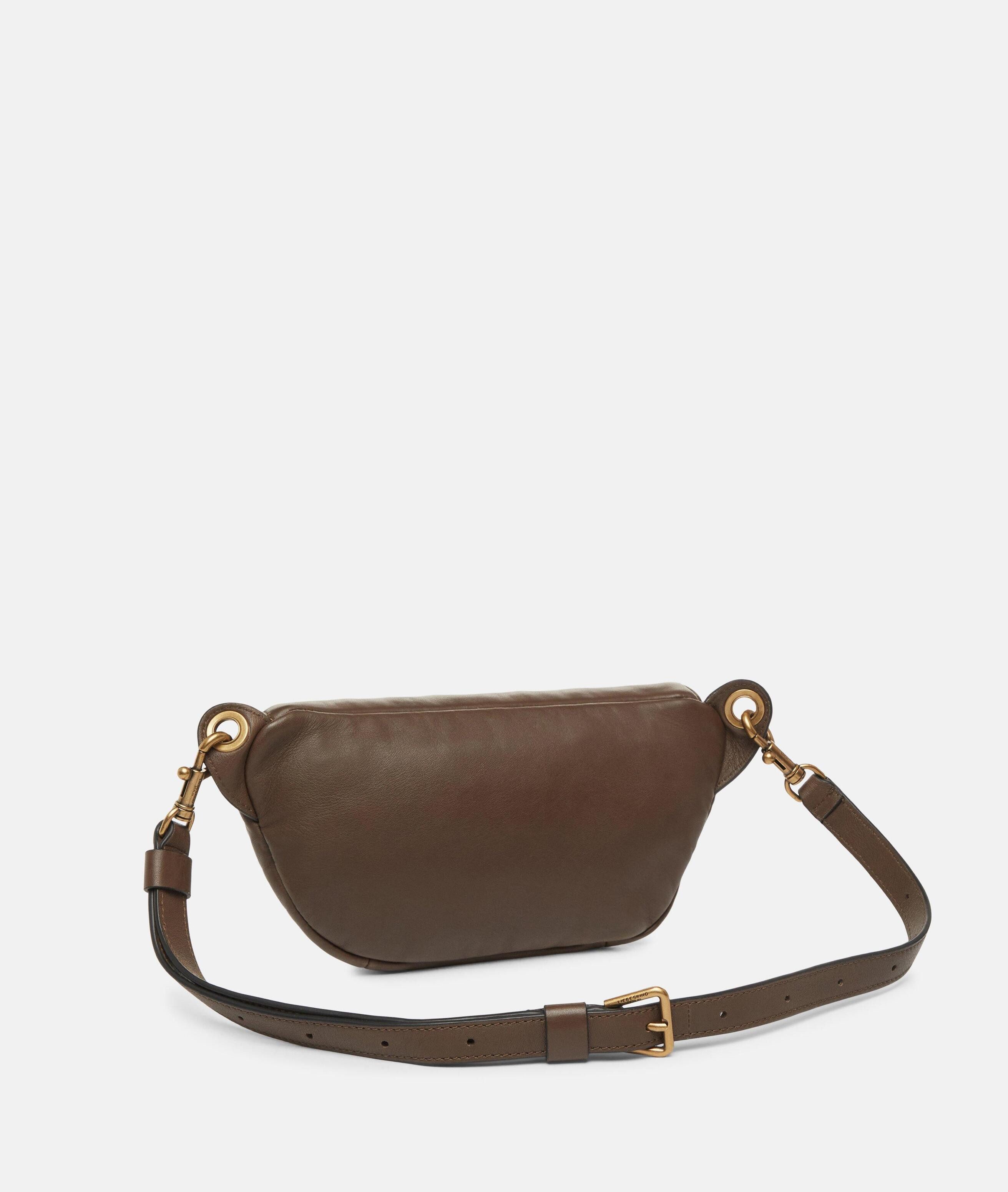 Liebeskind Berlin Gürteltasche Tavia Umhängetasche M, Geräumige Gürteltasche aus Schafsleder