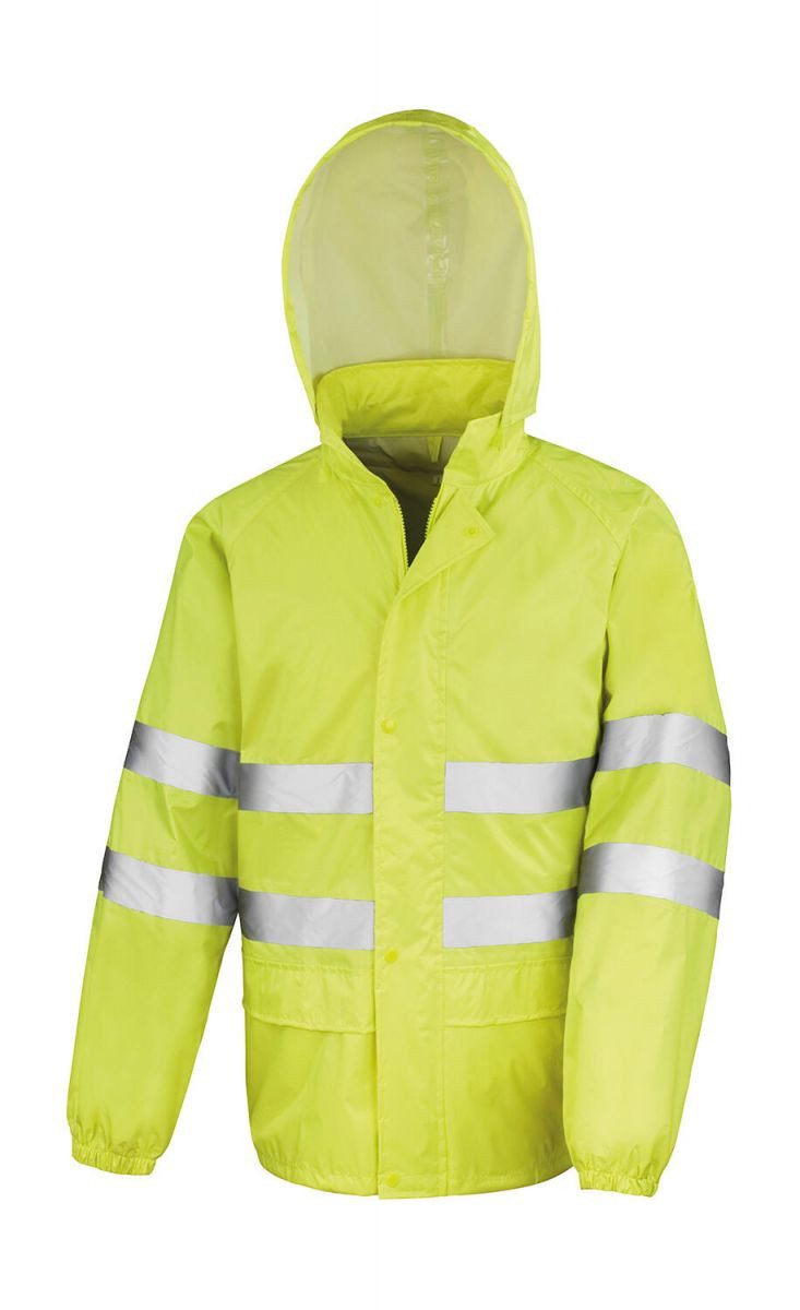 Result Arbeitsjacke High Viz Sicherheitskombi Wind- und wasserabweisend – Bild 3 von 5