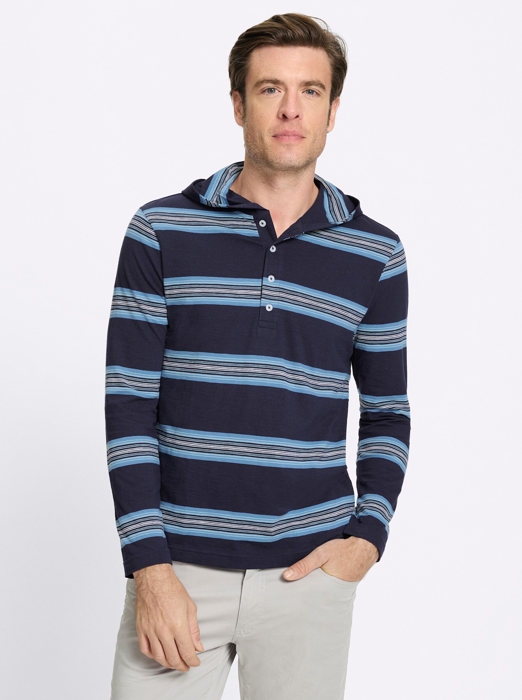 Witt T-Shirt Kapuzen-Shirt Langarm