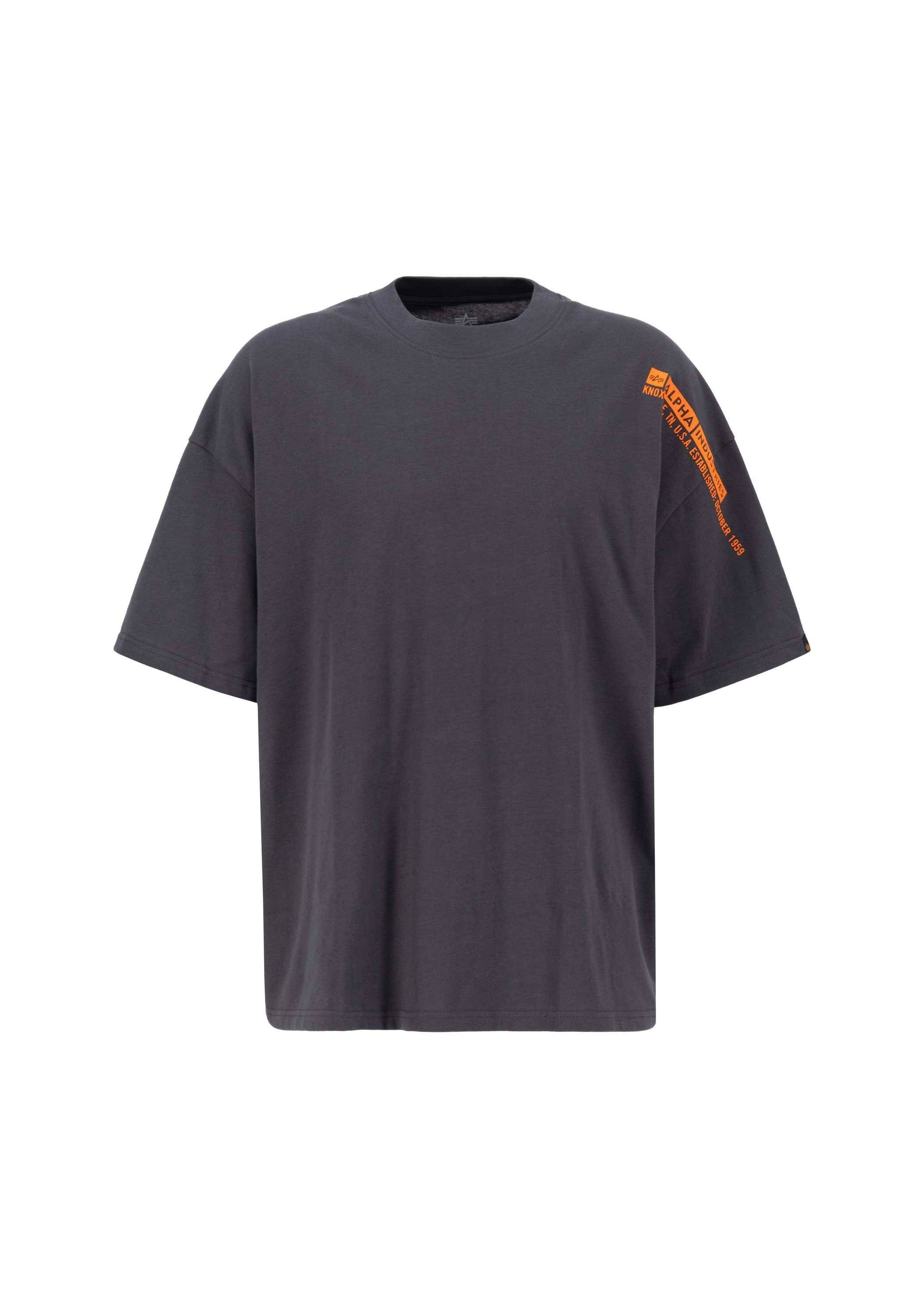 Alpha Industries T-Shirt ALPHA INDUSTRIES Men - T-Shirts Flock Logo T