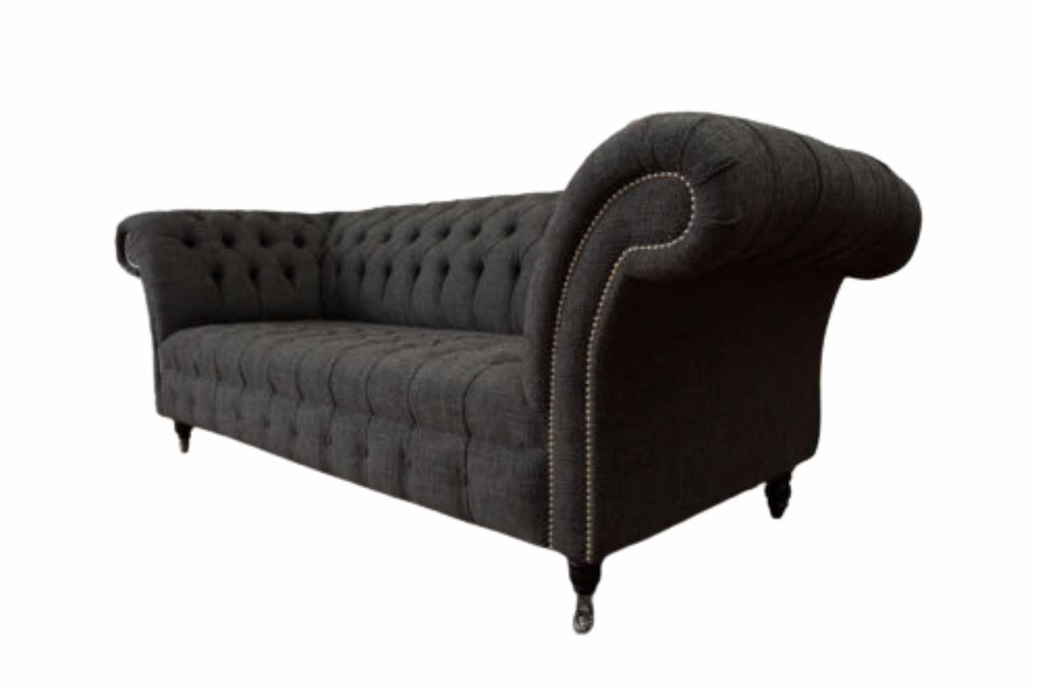 JVmoebel Chesterfield-Sofa, Viersitzer Chesterfield Couch Klassisch Sofa Wohnzimmer Sofas