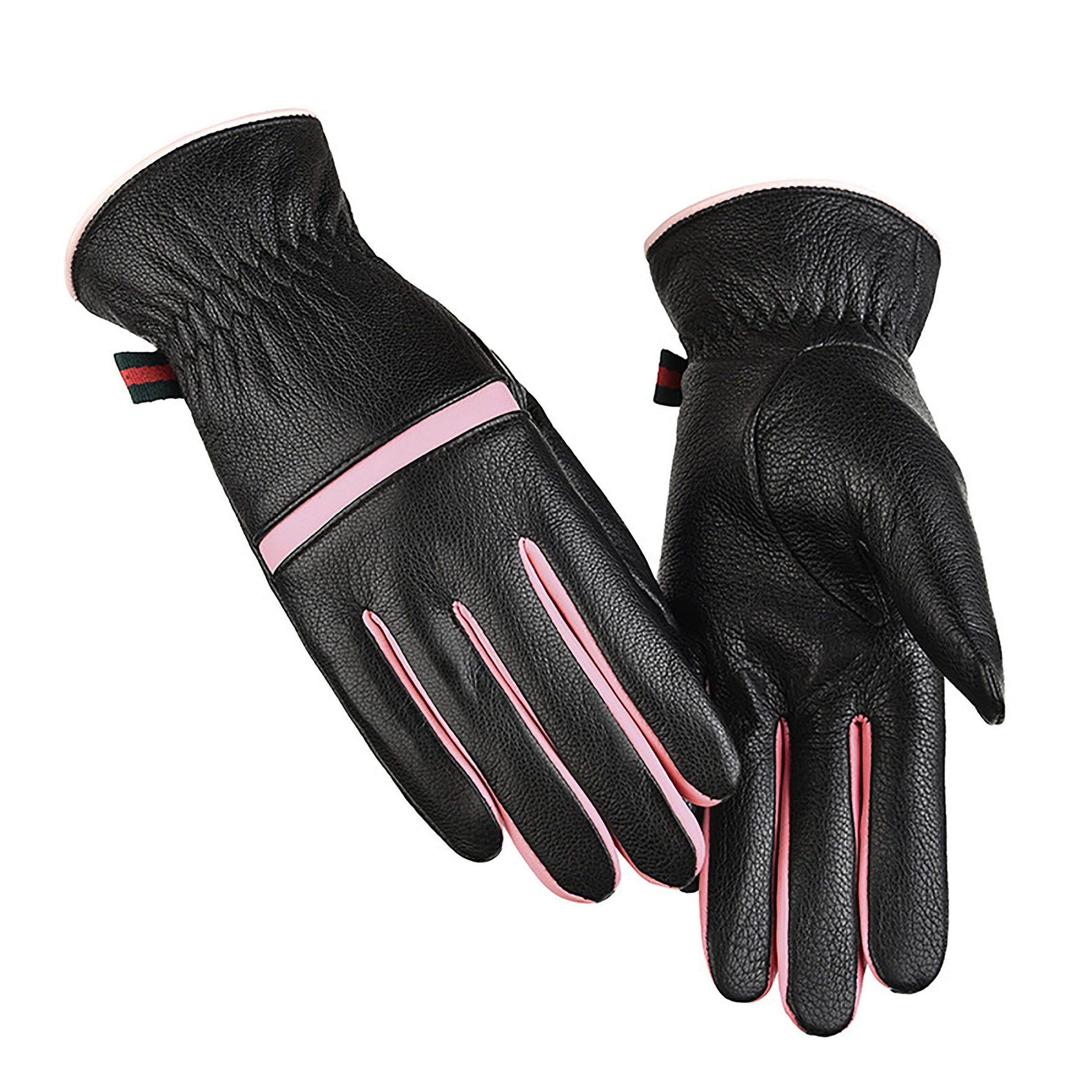 SRRINM Fahrradhandschuhe Winddichte und kältebeständige warme Handschuhe für Radfahrer