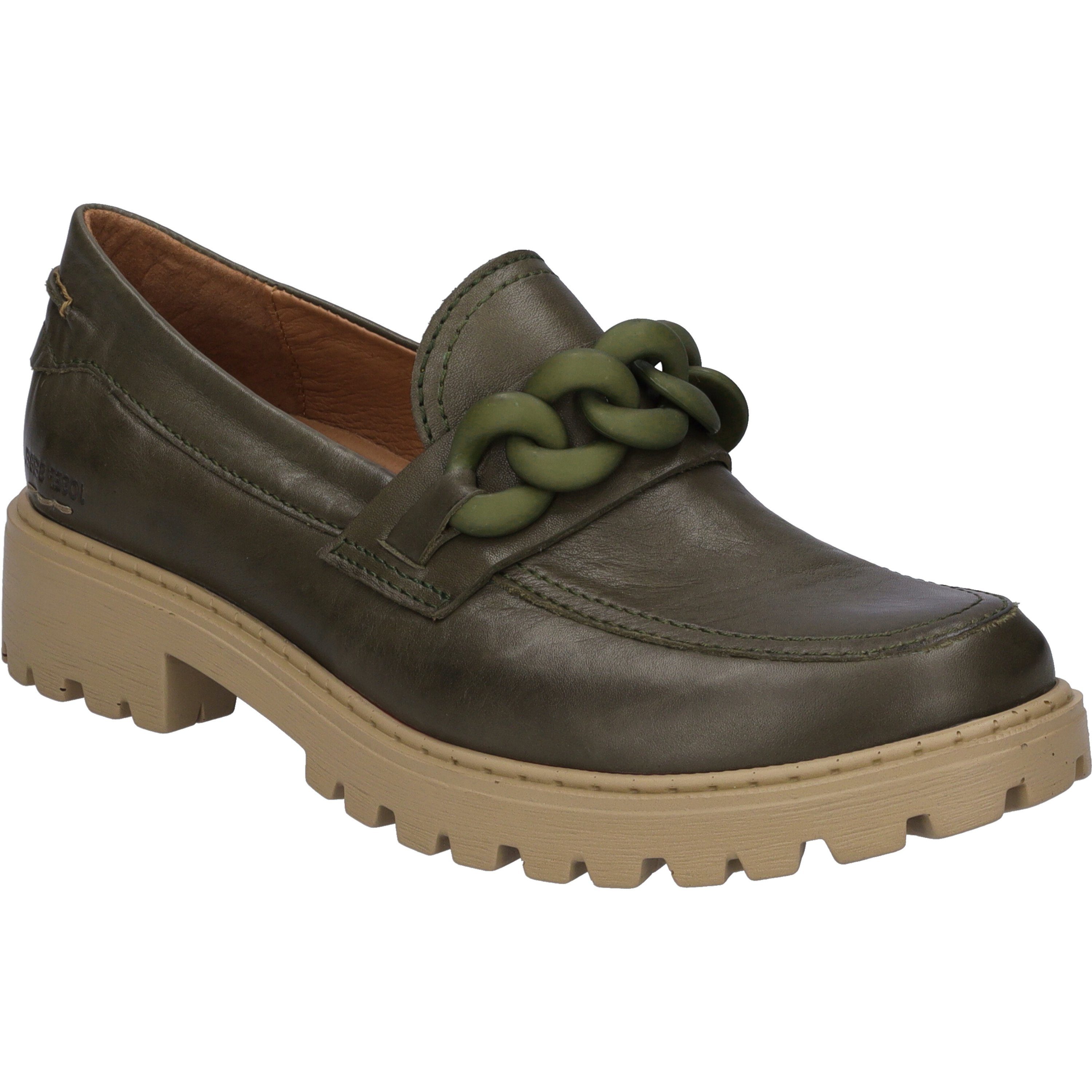 Marta 19, grün Schnürschuh