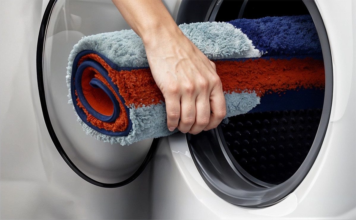 Batex Badematte Enema, Höhe 20 mm, rutschhemmend beschichtet, fußbodenheizungsgeeignet, Polyacryl, rechteckig, extra weiches und pflegeleichtes Garn