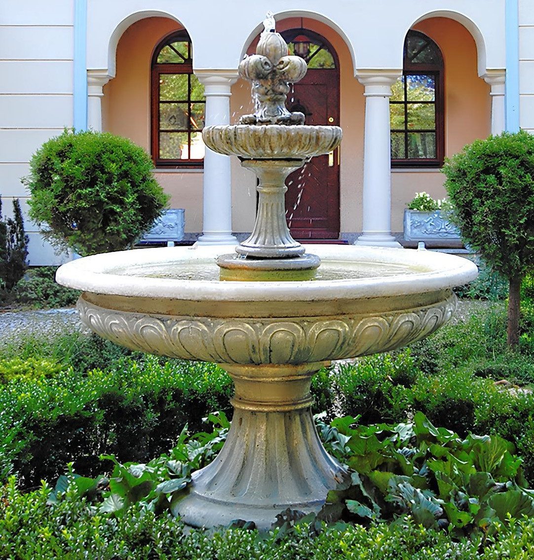 Xlmoebel Gartenbrunnen Wasserspiel Gartenbrunnen mit Fontäne 1085, (Artikel 1085), Hergestellt in Europa