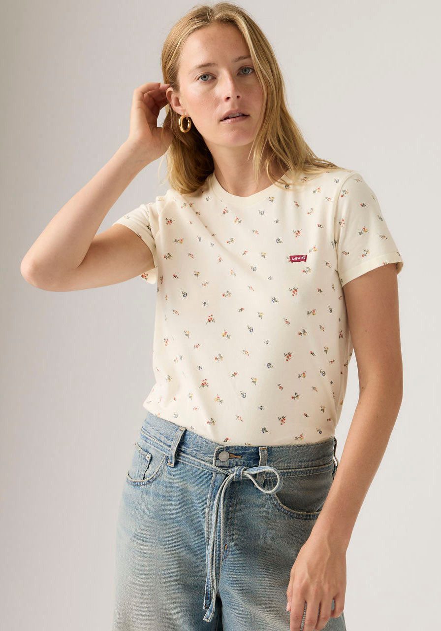 Levi's® T-Shirt PERFECT TEE mit All-Over Print