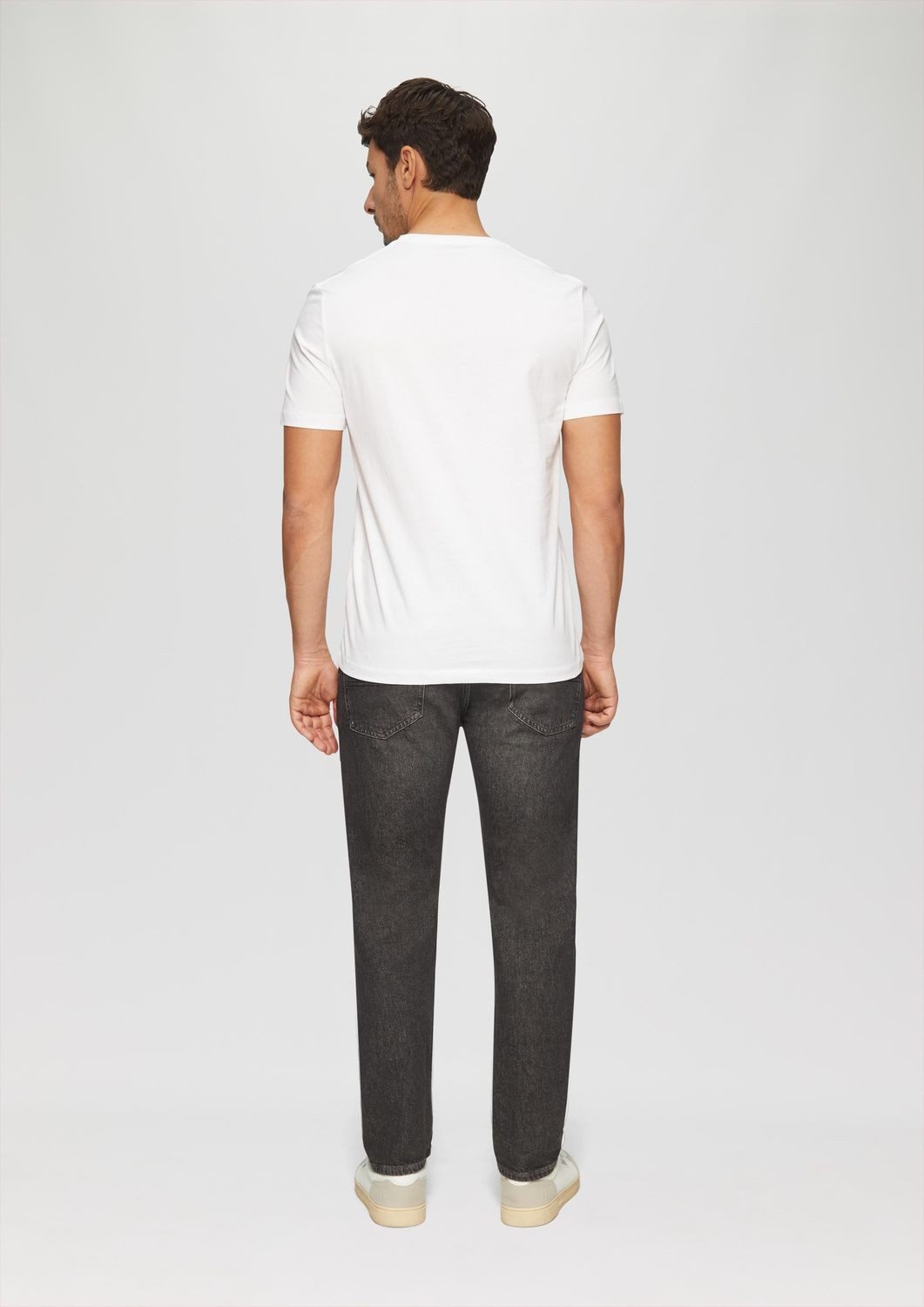 s.Oliver T-Shirt mit Logo-Print Rundhals, kurzarm