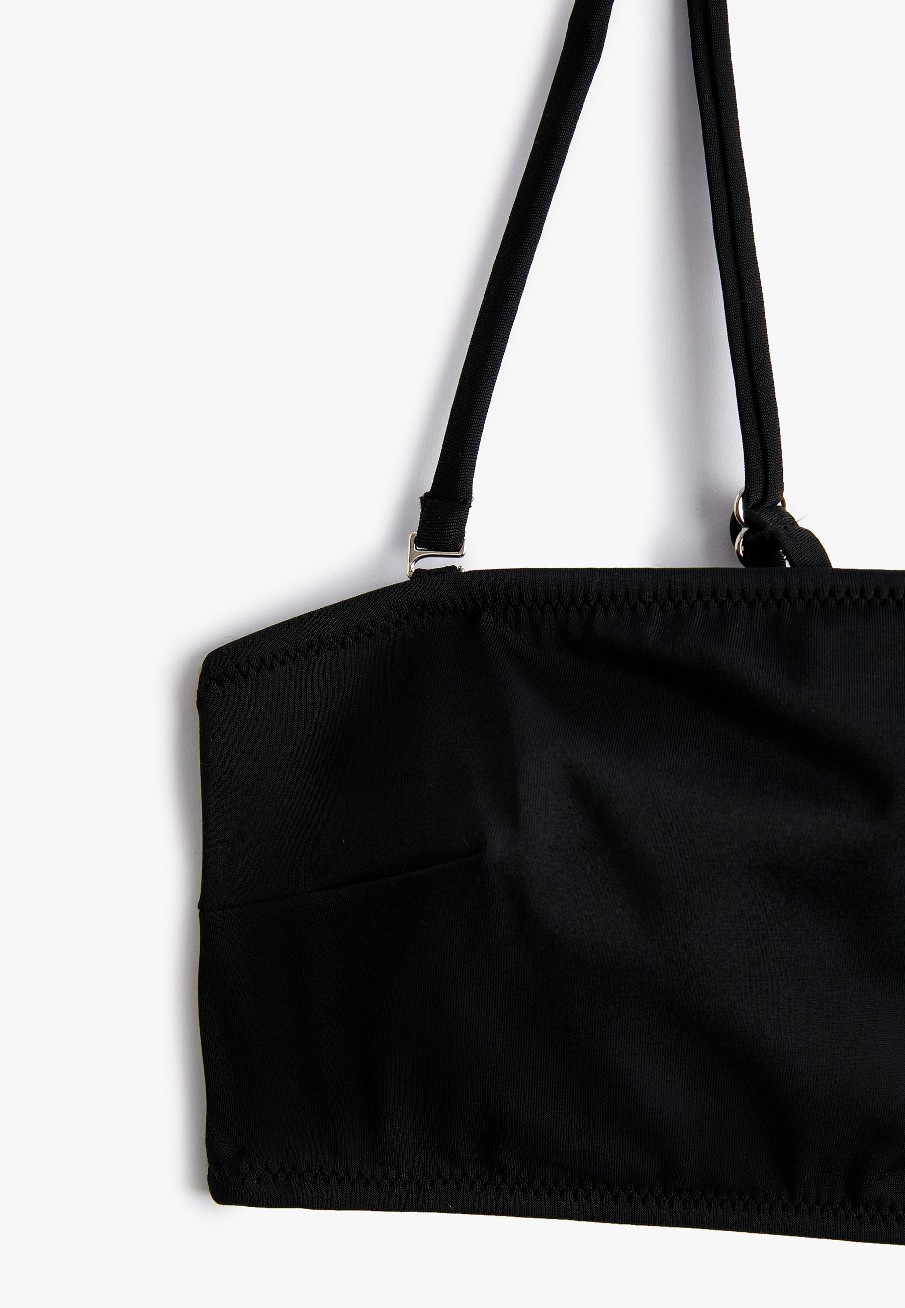 Koton Bandeau-Bikini-Top Trägerloses Oberteil Mit Paspelband Bandeau-Bikini-Top